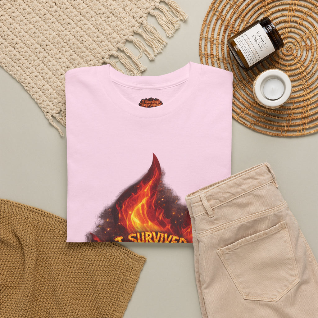 I Survived 2020 — Director's Cut S2:E1 "Berry Creek" | Wildfire Edition Memorial Unisex Heavy Cotton Tee