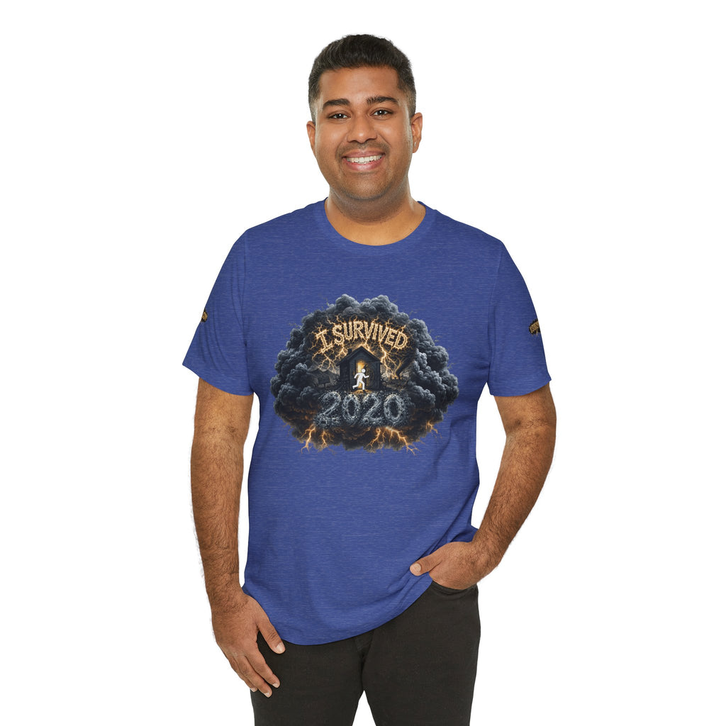 I Survived 2020 — Director's Cut Original Design Teaser Tee | Season 1 Premiere Drop Unisex Jersey Short Sleeve Tee