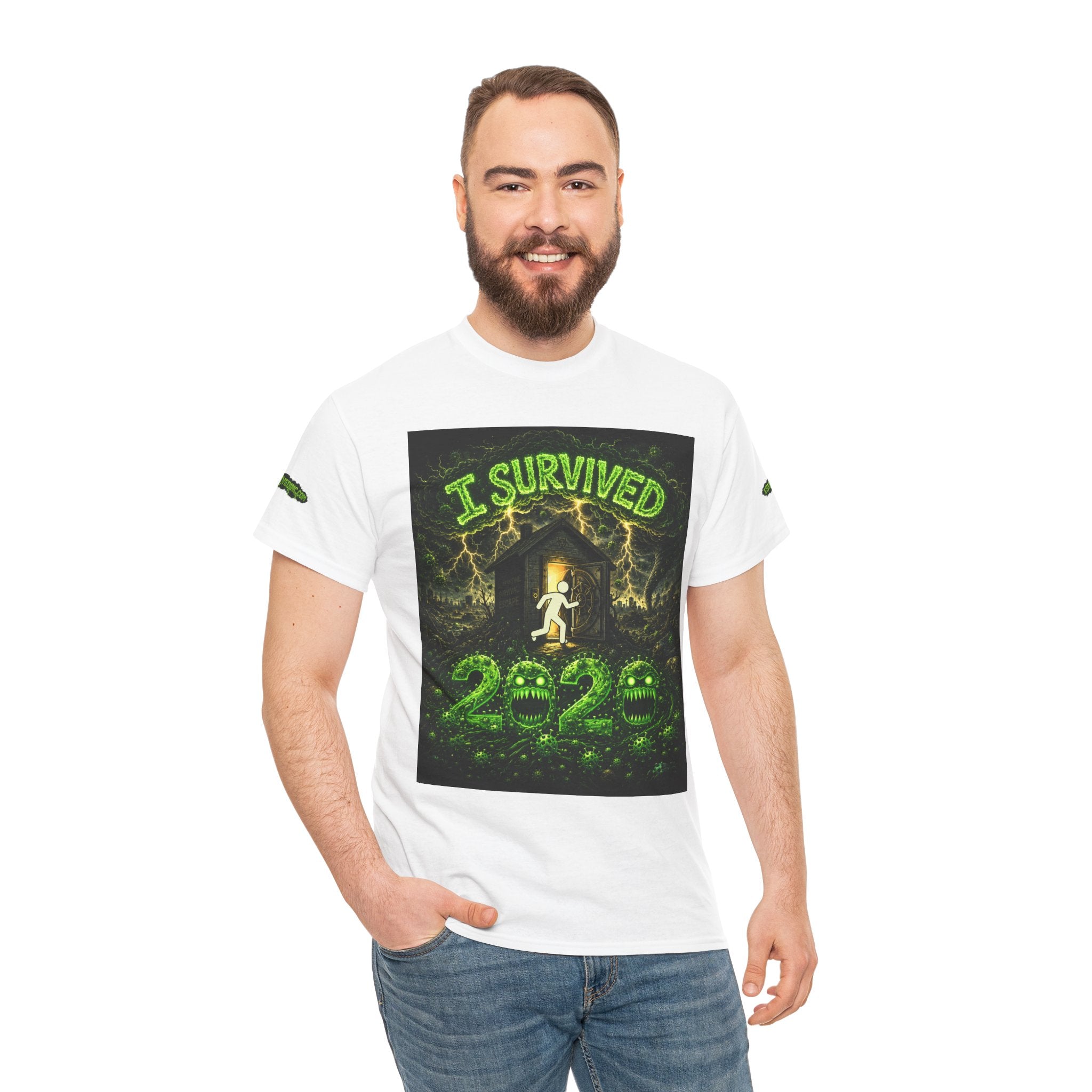 I Survived 2020 — S1:E4 "Mask Madness Mayhem Moment" | Pandemic Edition Unisex Heavy Cotton Tee (SPECIAL EDITION)