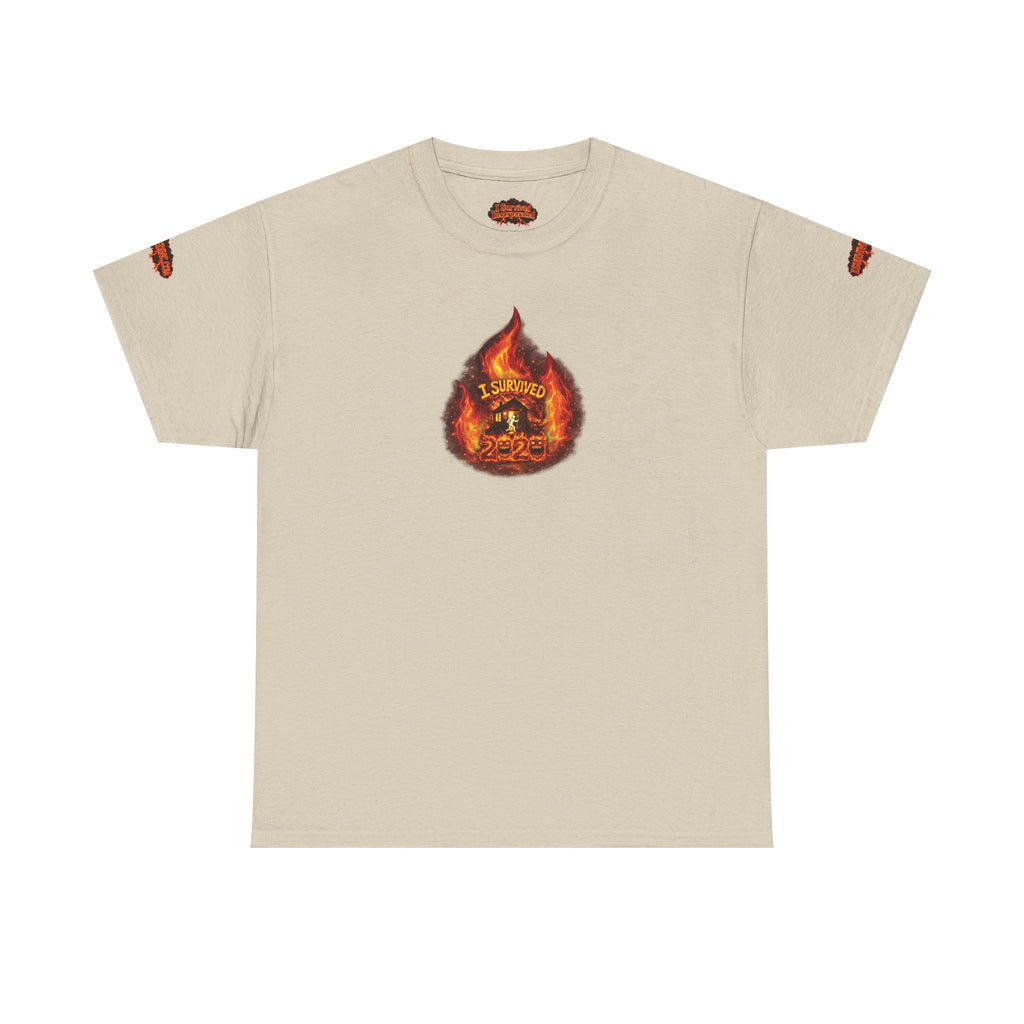 I Survived 2020 — WILDFIRES S2:E1: Director's Cut Special Edition "Berry Creek" Memorial Unisex Heavy Cotton Tee