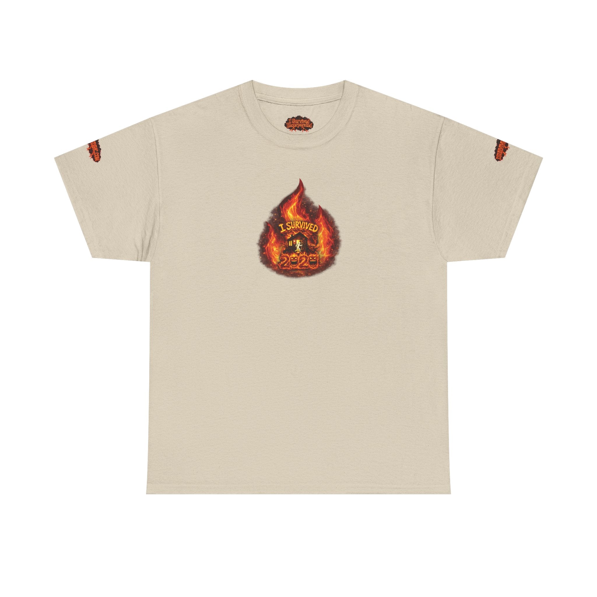 I Survived 2020 — WILDFIRES S2:E1: Director's Cut Special Edition "Berry Creek" Memorial Unisex Heavy Cotton Tee