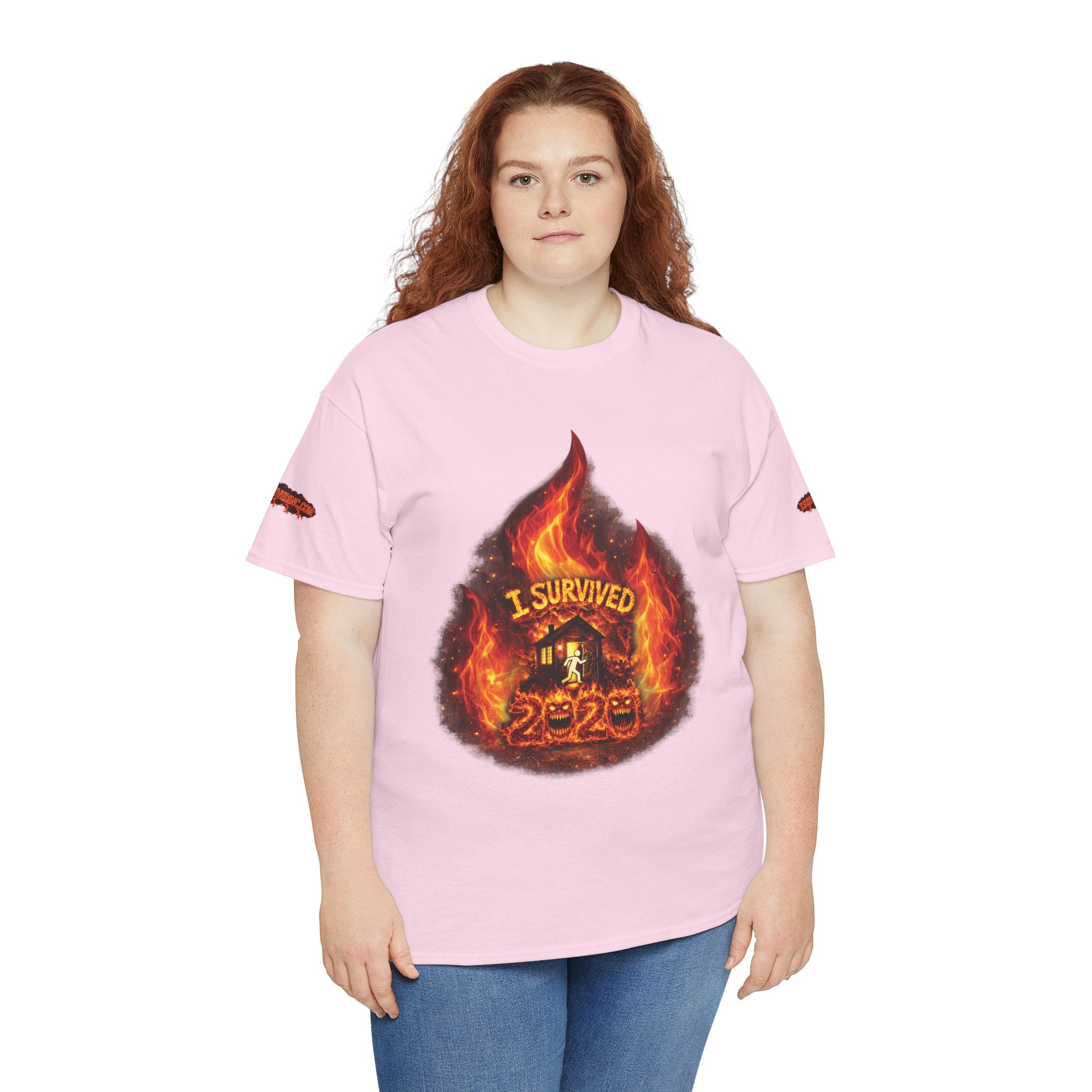 I Survived 2020 — Director's Cut S2:E1 "Berry Creek" | Wildfire Edition Memorial Unisex Heavy Cotton Tee (SPECIAL EDITION)