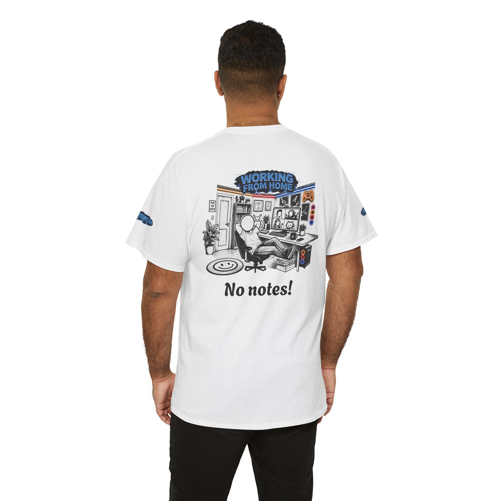 I Survived 2020 — LOCKDOWN S3:E4: Special Edition "Working From Home" Unisex Heavy Cotton Tee