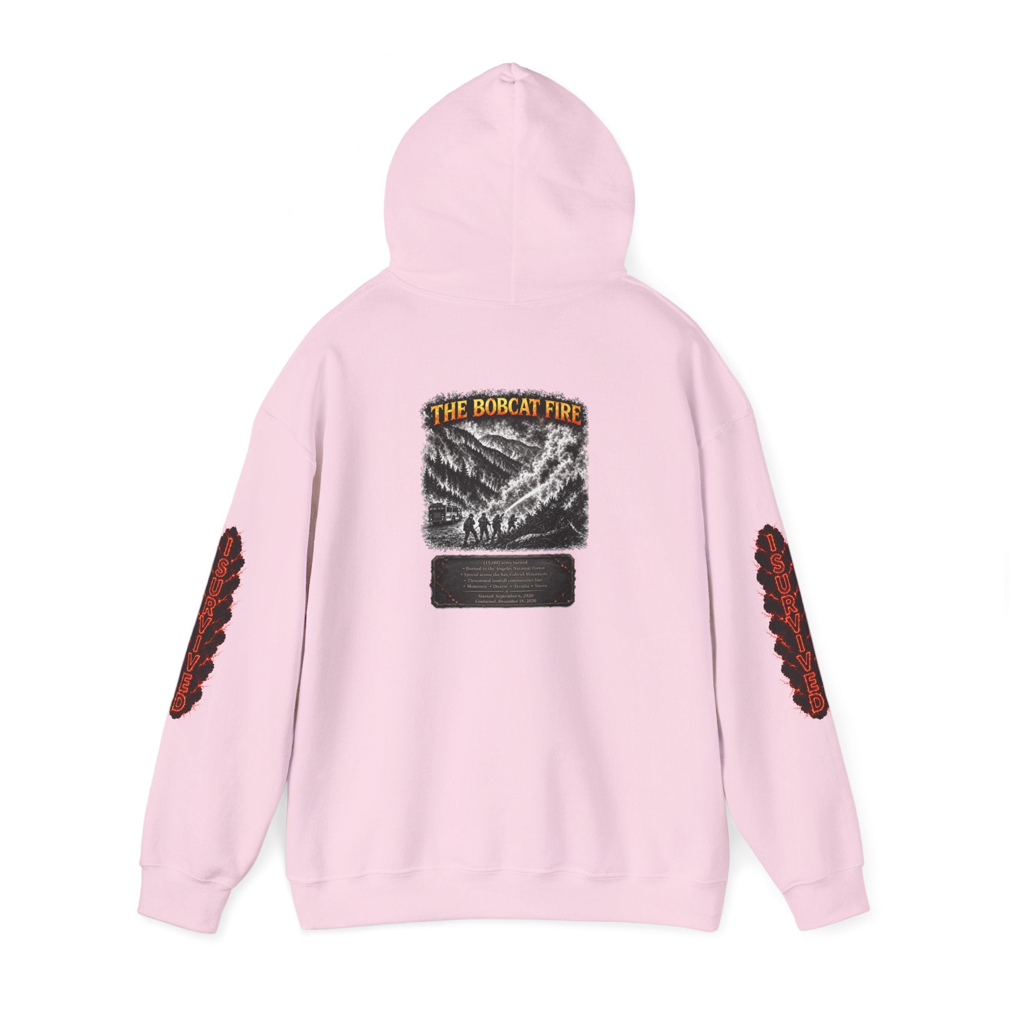 I Survived 2020 — Director's Cut S2:E2 "The Bobcat Fire" | Wildfire Edition Memorial Hoodie Sweatshirt