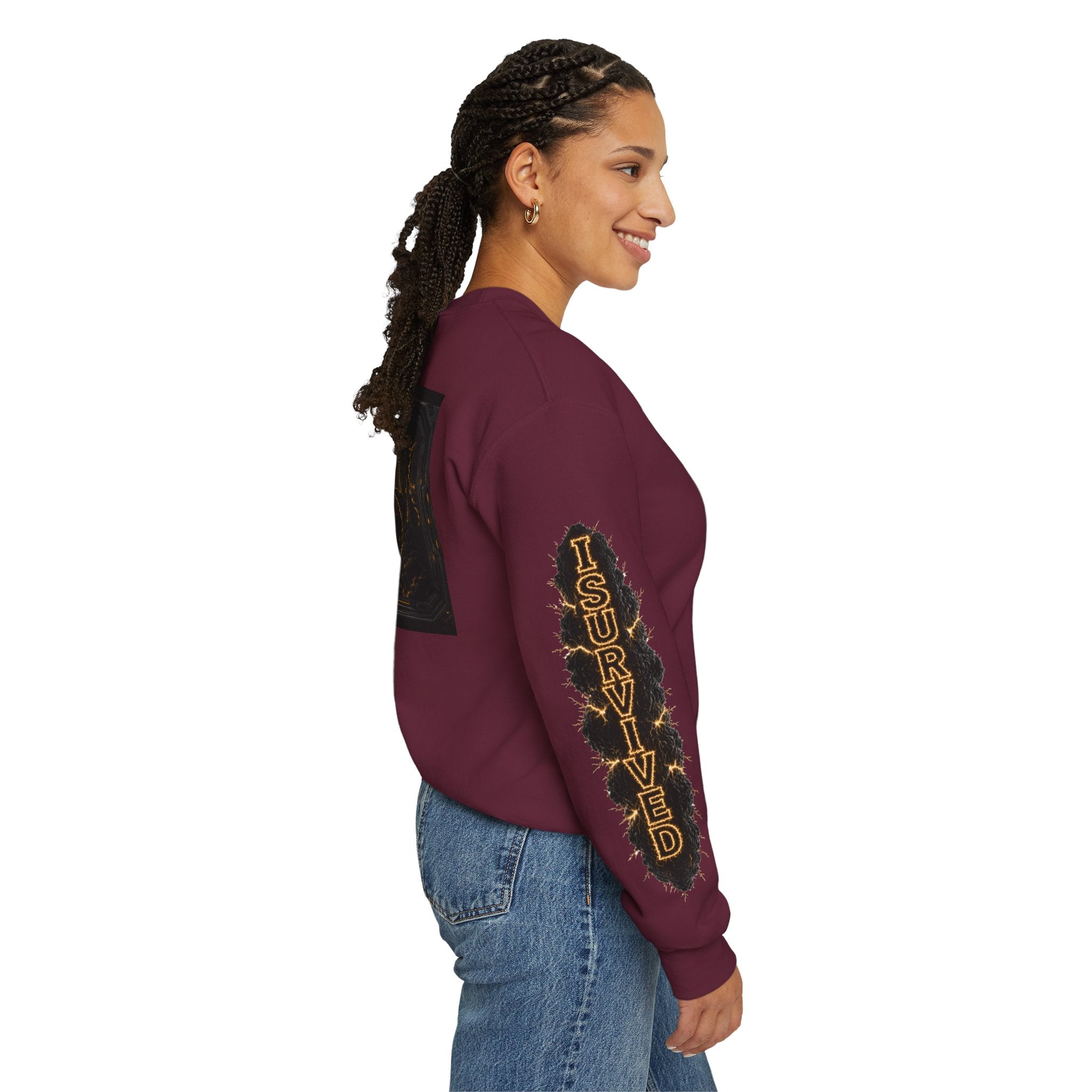 I Survived 2020 — Original PILOT Design: Director's Cut Special Edition Unisex Heavy Blend™ Crewneck Sweatshirt