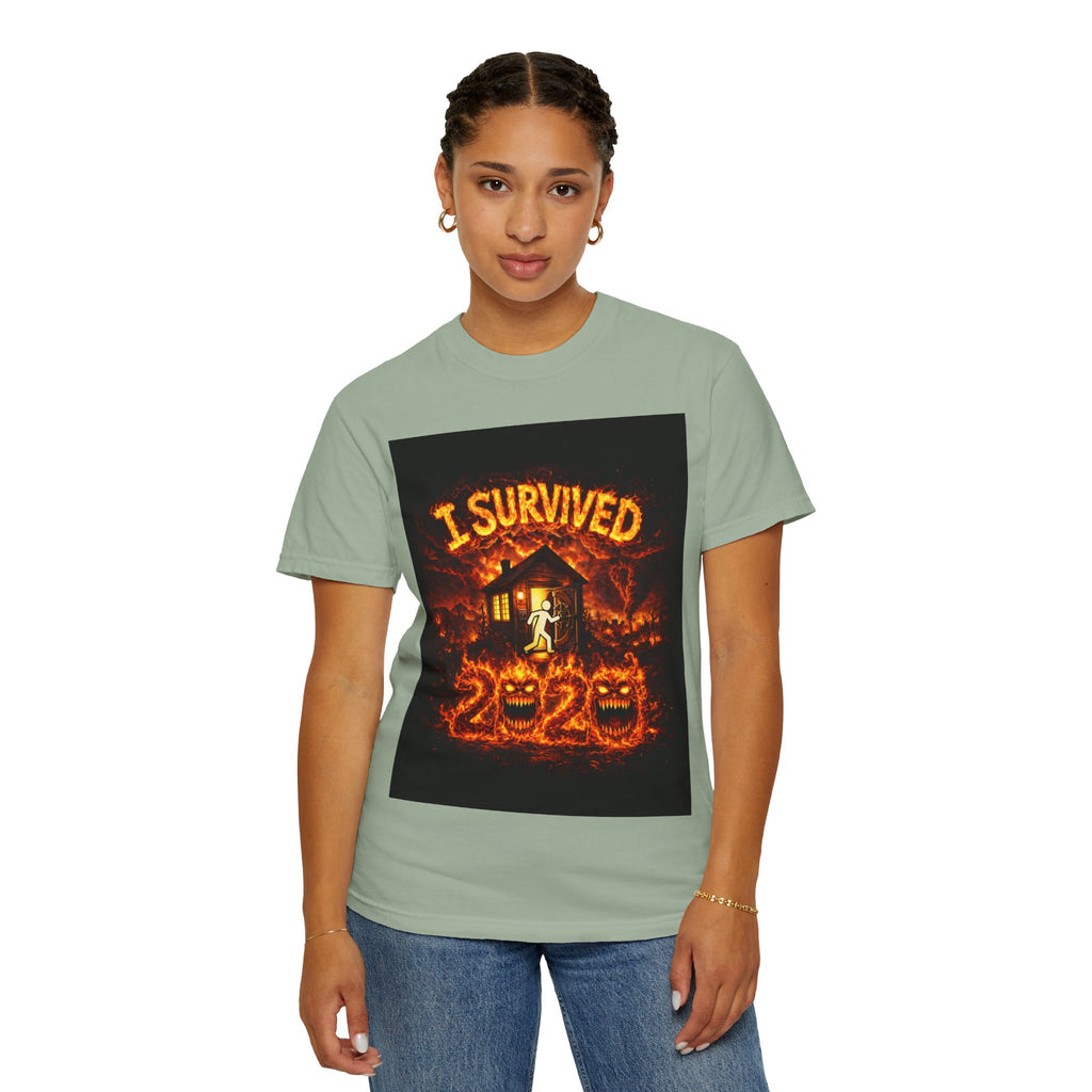 I Survived 2020 — S2:E3 "The California Wildfires" | Wildfire Edition Memorial Unisex Garment-Dyed T-shirt