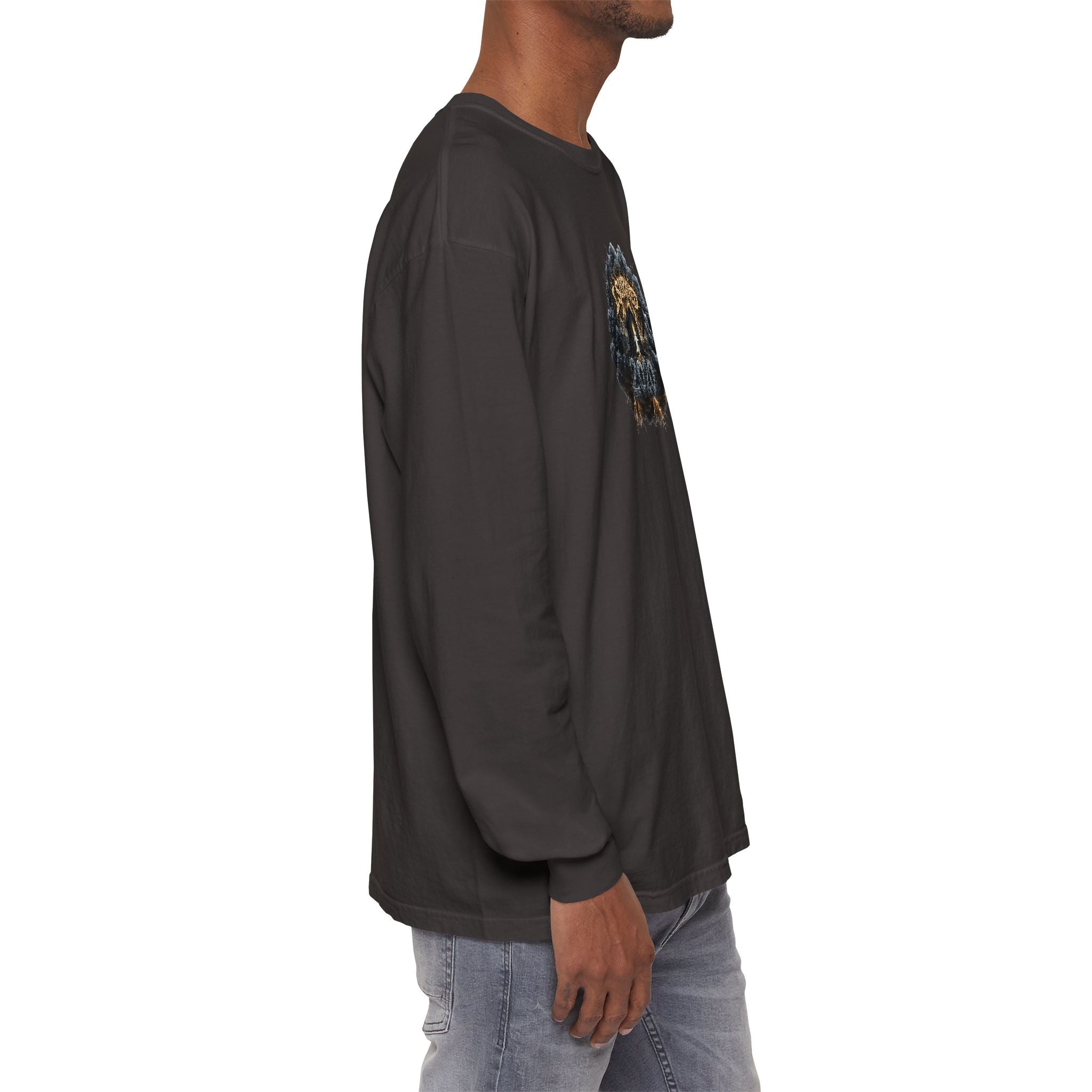 I Survived 2020 — Original PILOT Design: Director's Cut Unisex Garment-Dyed Long Sleeve T-Shirt