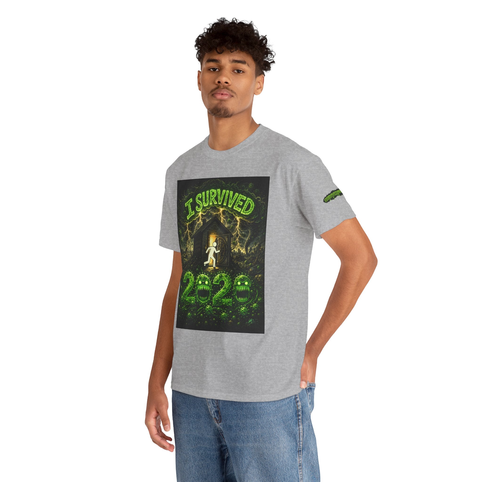 I Survived 2020 — S1:E2 "The Coming of COVID" | Pandemic Edition Unisex Heavy Cotton Tee (SPECIAL EDITION)