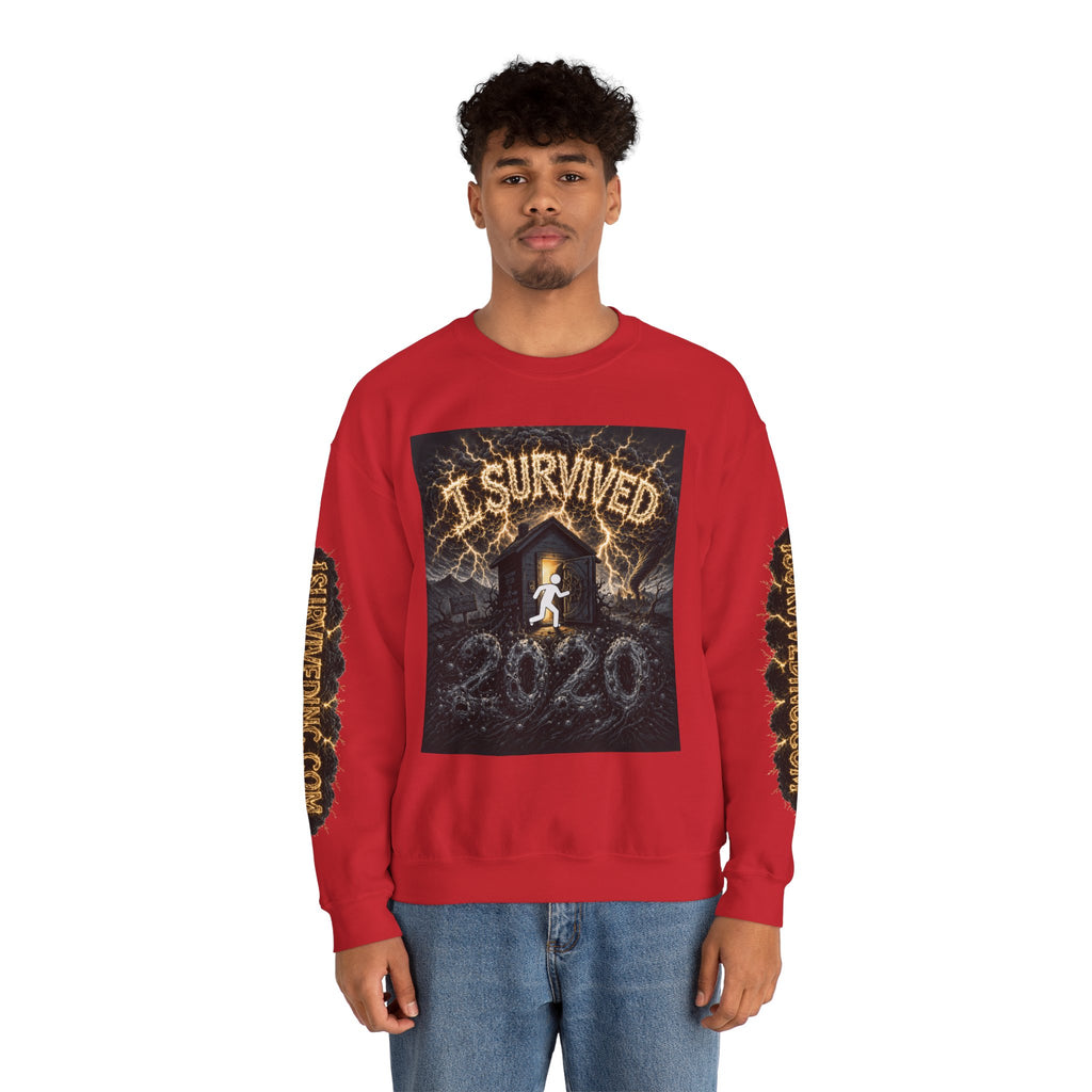 I Survived 2020 — Original PILOT Design: Special Edition Unisex Heavy Blend™ Crewneck Sweatshirt