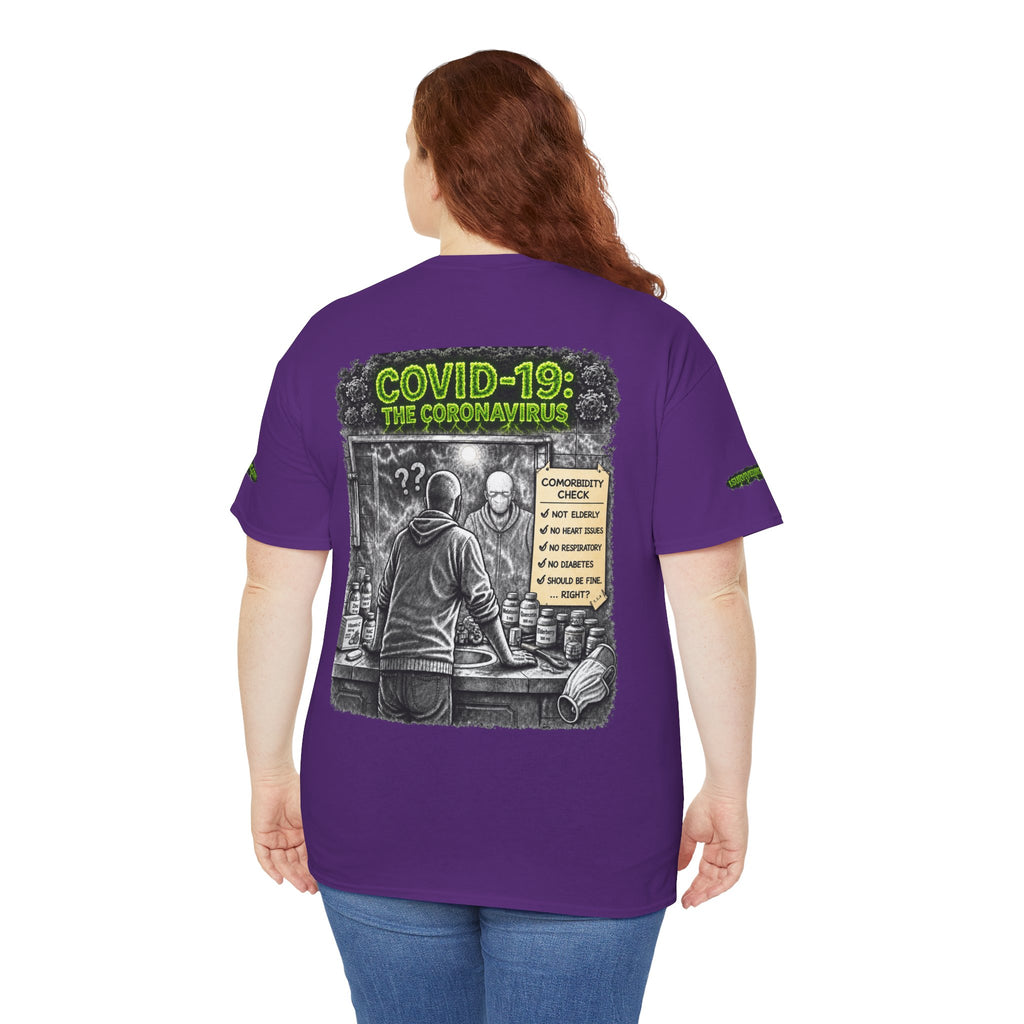 I Survived 2020 — S1:E1 "COVID-19: The Coronavirus" | Pandemic Edition Unisex Heavy Cotton Tee (SPECIAL EDITION)