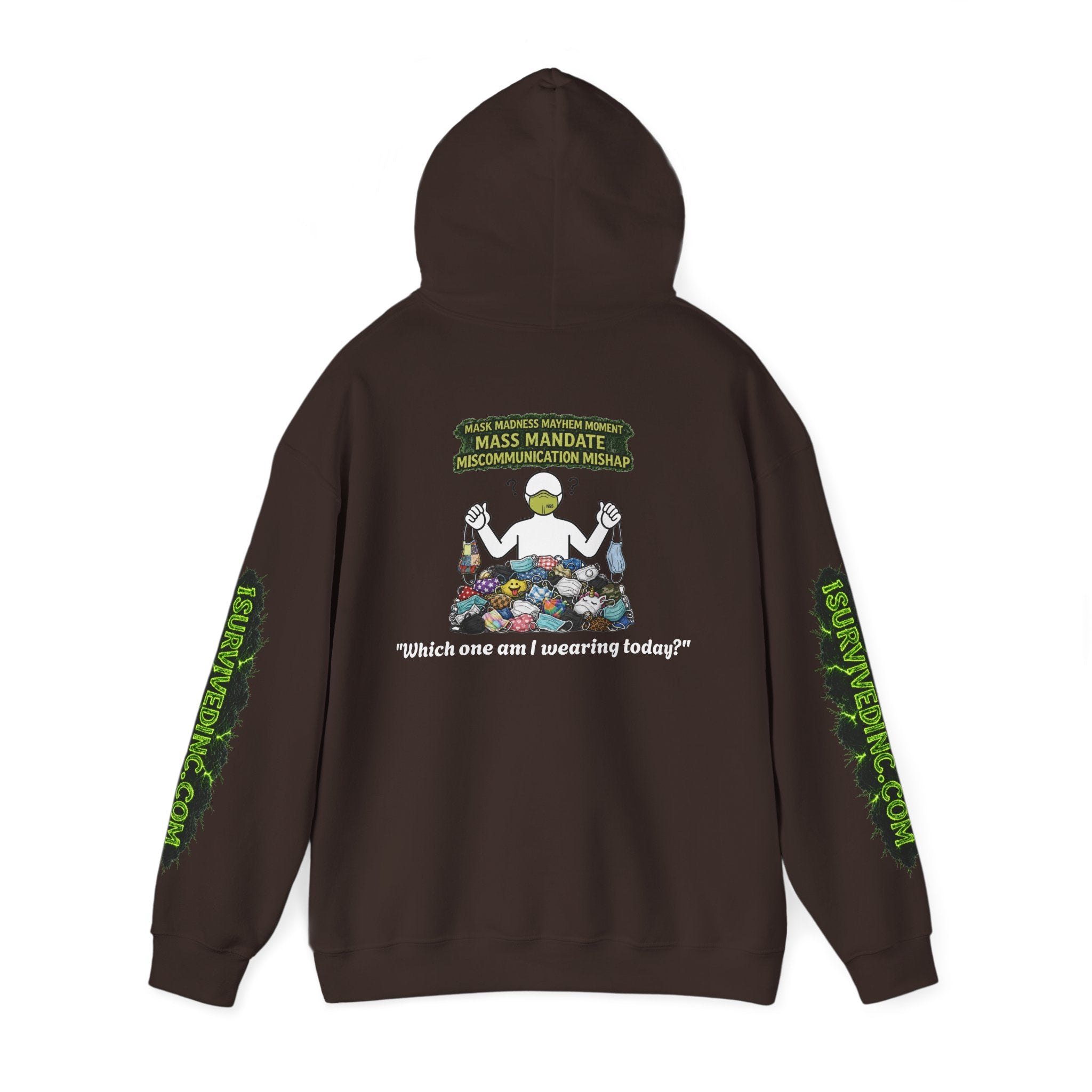 I Survived 2020 — S1:E4 "Mask Madness Mayhem Moment" | Pandemic Edition Hoodie Sweatshirt