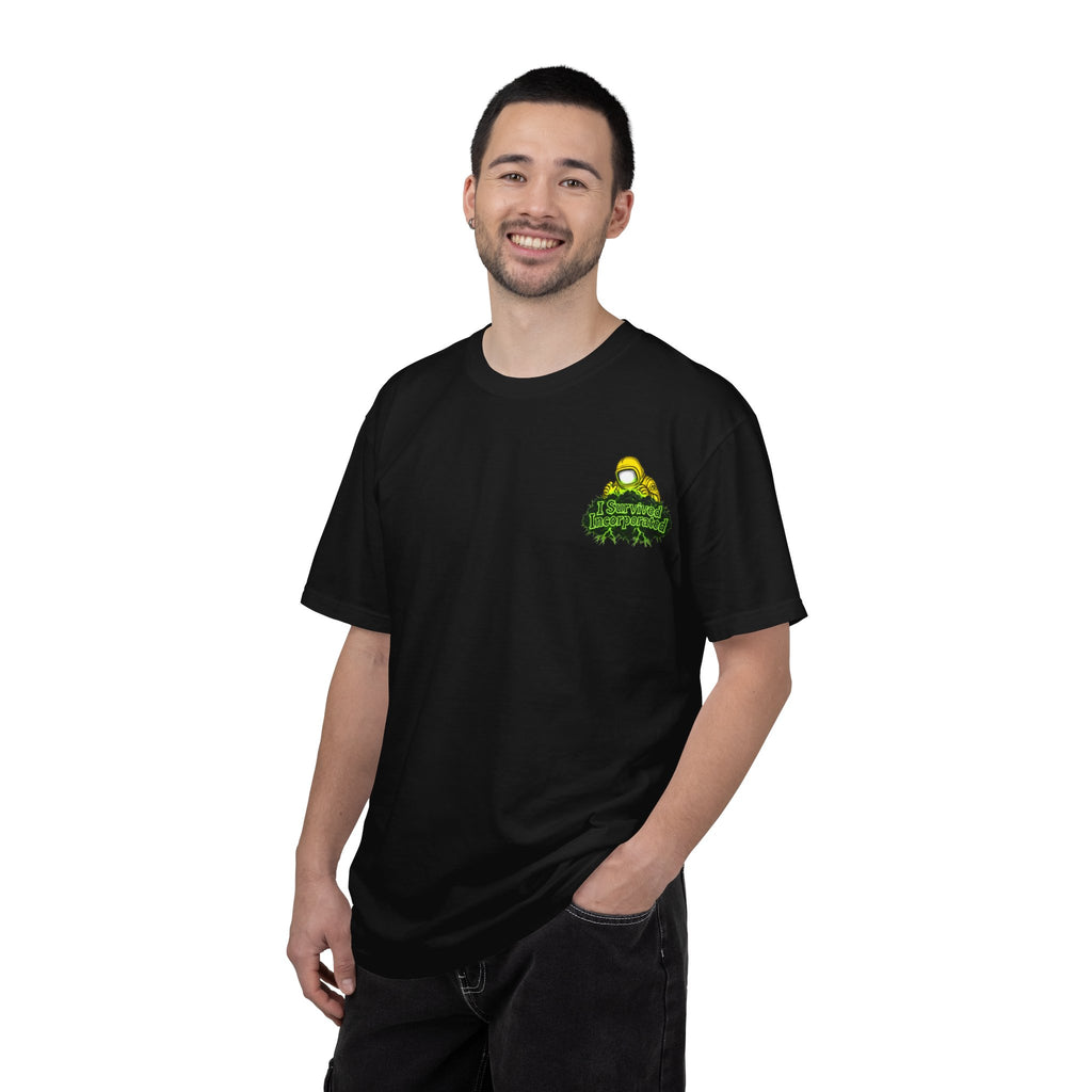 I Survived 2020 — "Please Stand By" Test Pattern Toxic Signal Tee Summer Premiere Unisex Garment-Dyed T-shirt