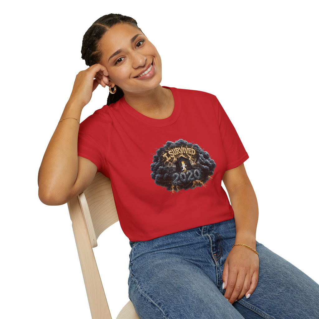 I Survived 2020 —  Original PILOT Design: Director's Cut Unisex Softstyle T-Shirt