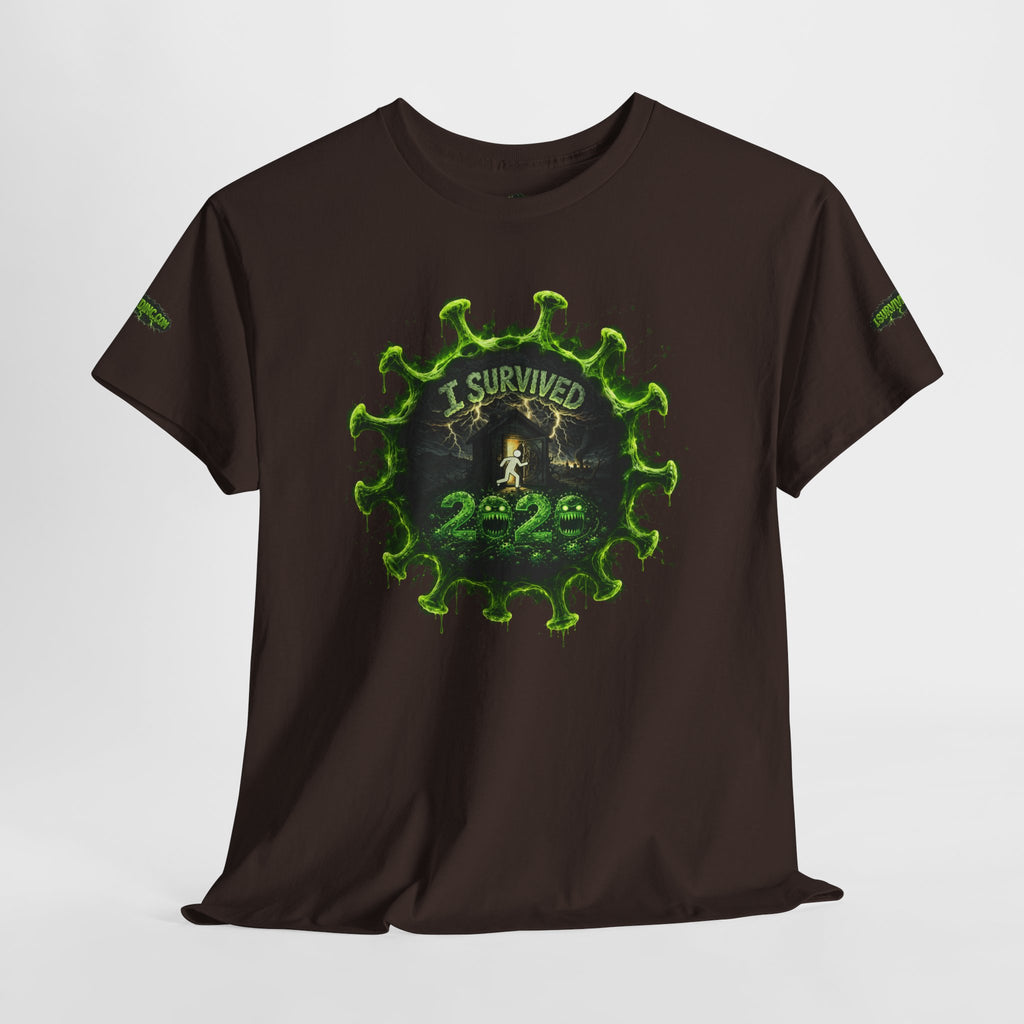 I Survived 2020 — Director's Cut S1:E1 "COVID-19: The Coronavirus" | Pandemic Edition Unisex Heavy Cotton Tee (SPECIAL EDITION)