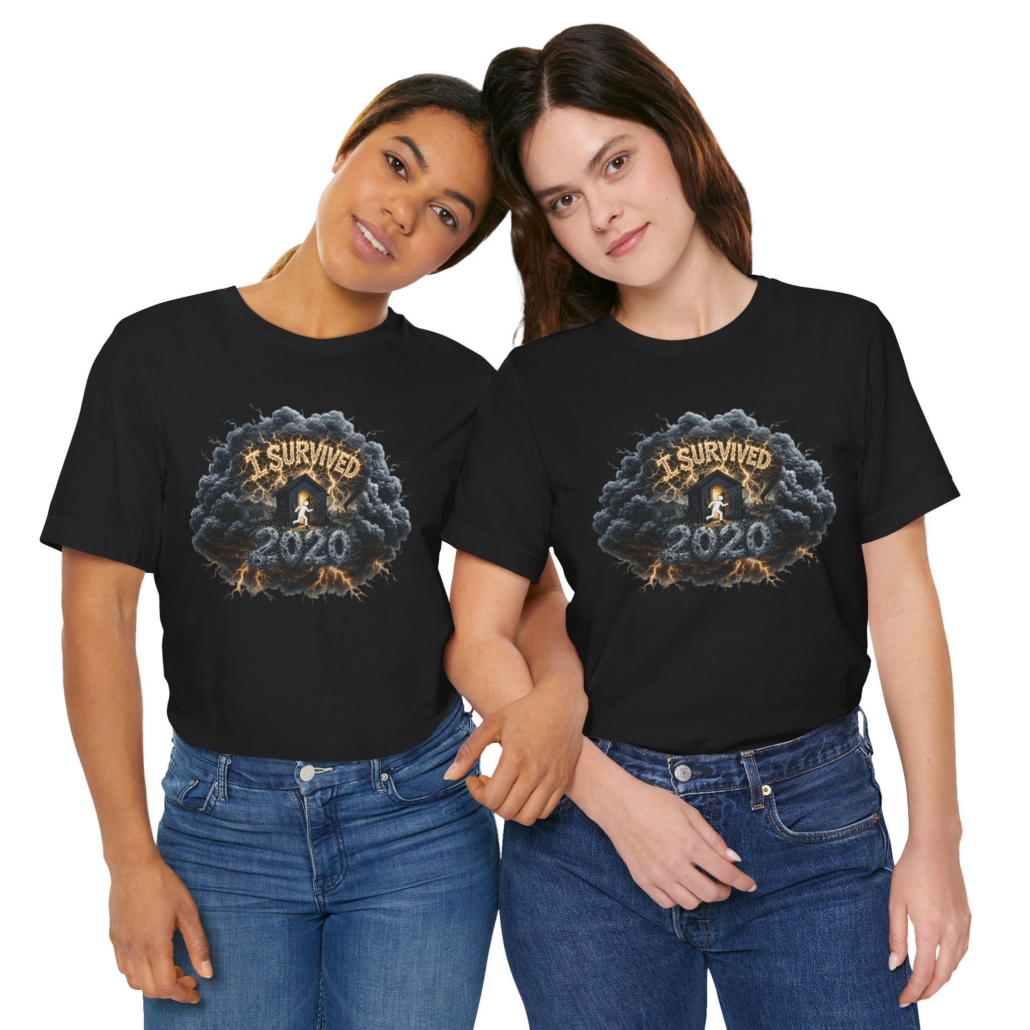 I Survived 2020 — Director's Cut Original Design Teaser Tee | Season 1 Premiere Drop Unisex Jersey Short Sleeve Tee