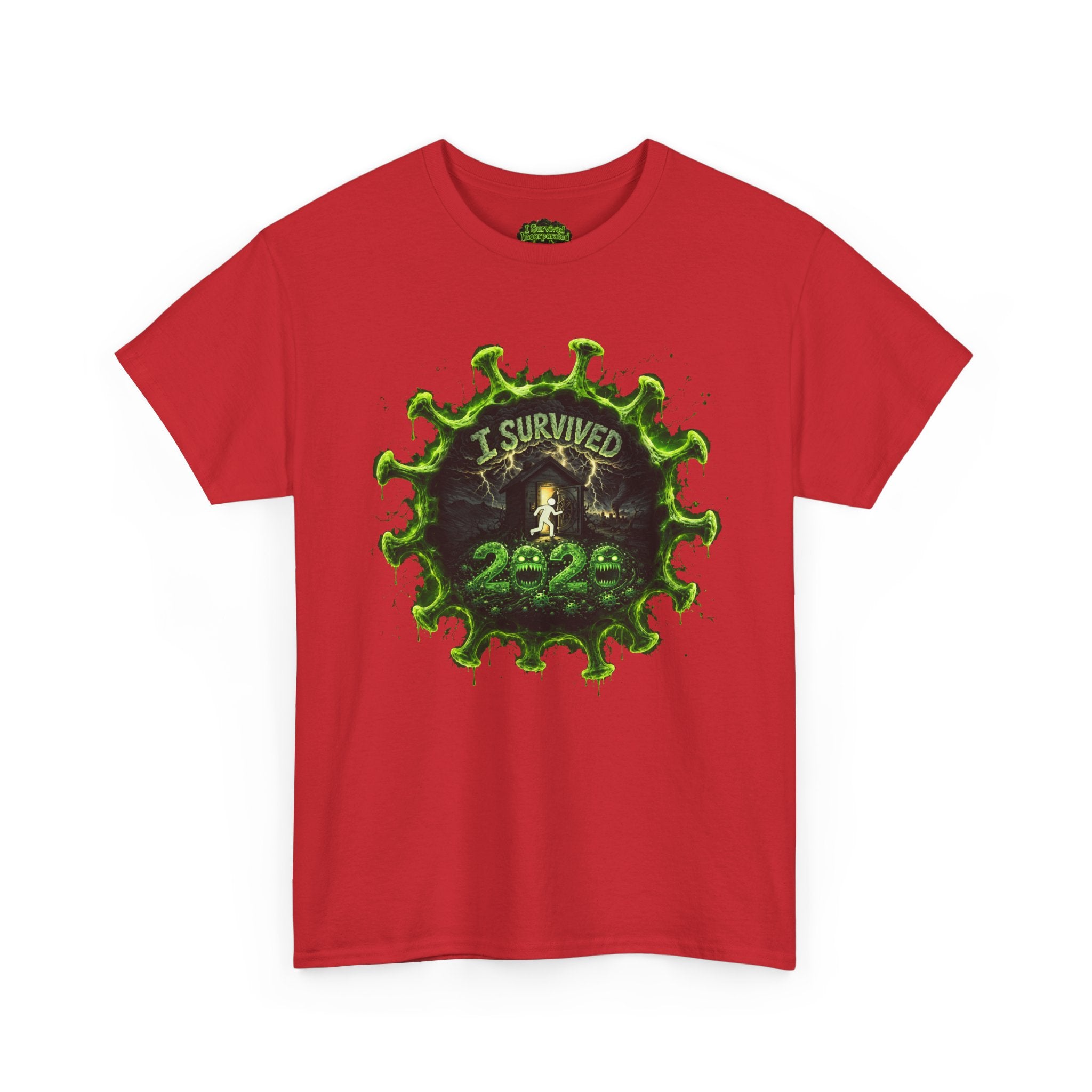I Survived 2020 — Director's Cut S1:E4 "Mask Madness Mayhem Moment" | Pandemic Edition Unisex Heavy Cotton Tee
