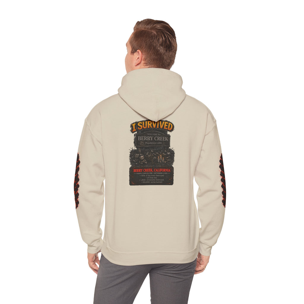 I Survived 2020 — Director's Cut S2:E1 "Berry Creek" | Wildfire Edition Memorial Hoodie Sweatshirt