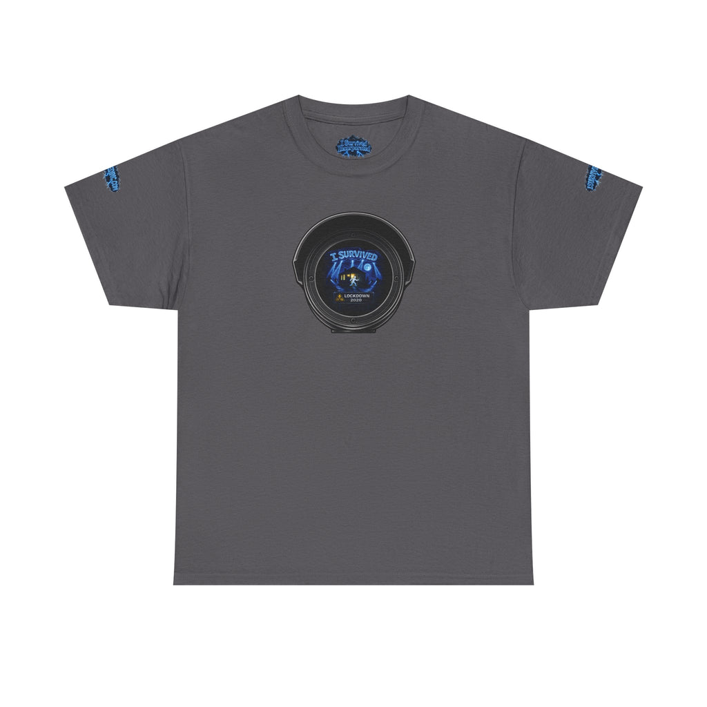 I Survived 2020 — LOCKDOWN S3:E3: Director's Cut Special Edition "Working From Home" Unisex Heavy Cotton Tee
