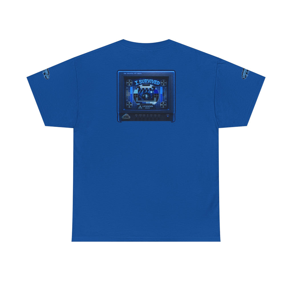 I Survived 2020 — "Please Stand By" Test Pattern Tee Lockdown Special Edition Summer Exclusive Unisex Heavy Cotton Tee