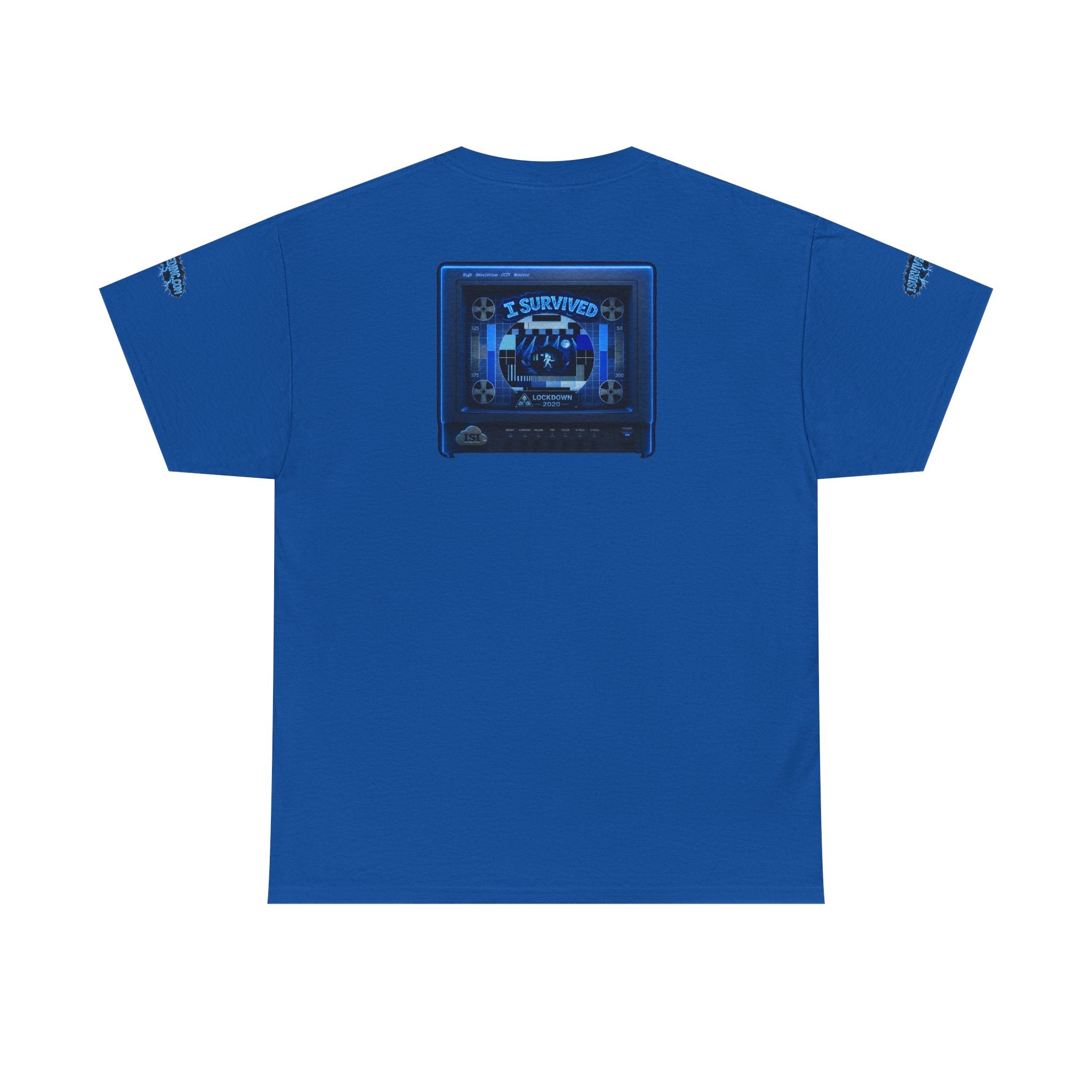 I Survived 2020 — "Please Stand By" Test Pattern Tee Lockdown Special Edition Summer Exclusive Unisex Heavy Cotton Tee