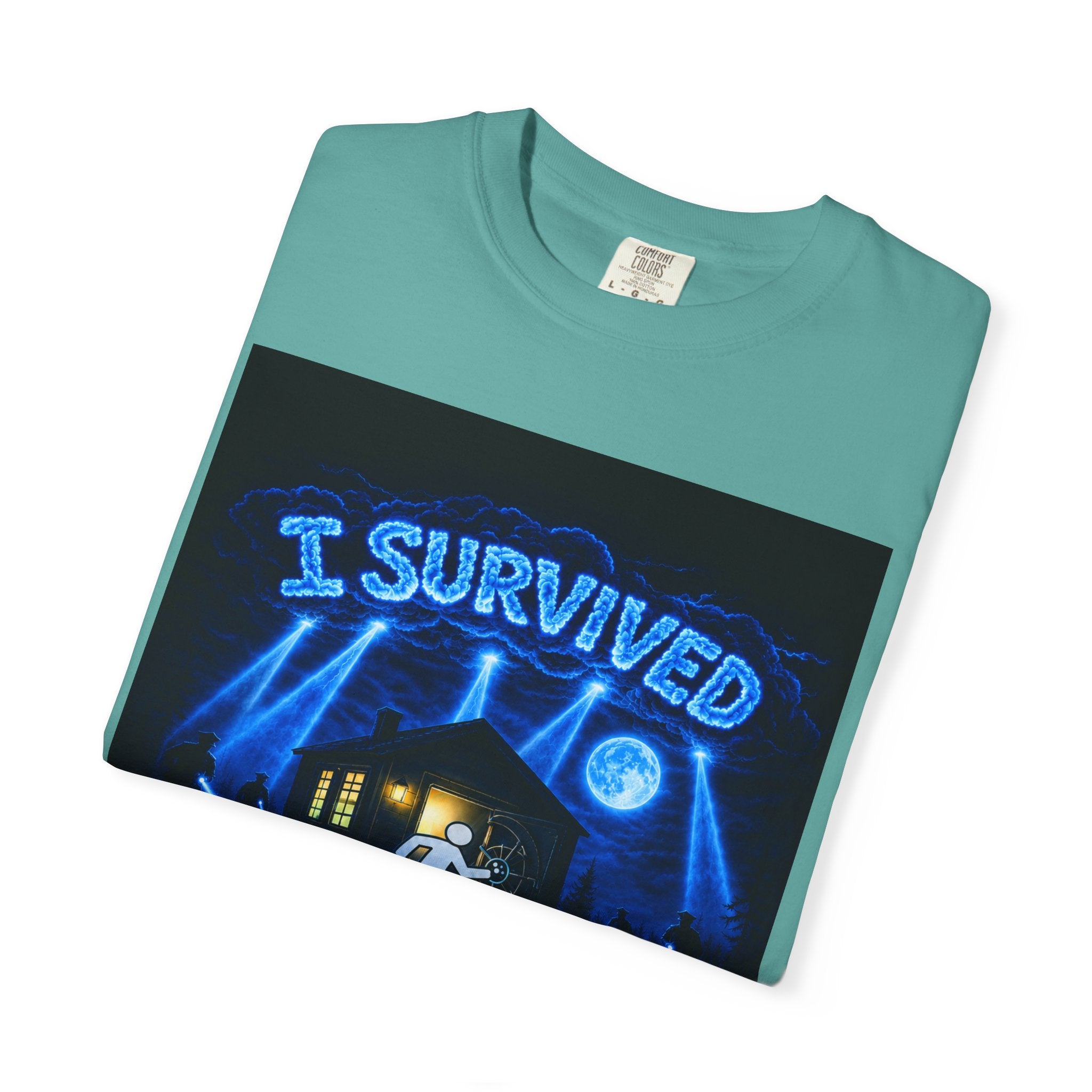 I Survived 2020 — LOCKDOWN S3:E2: "Dating Under Lockdown" Unisex Garment-Dyed T-shirt