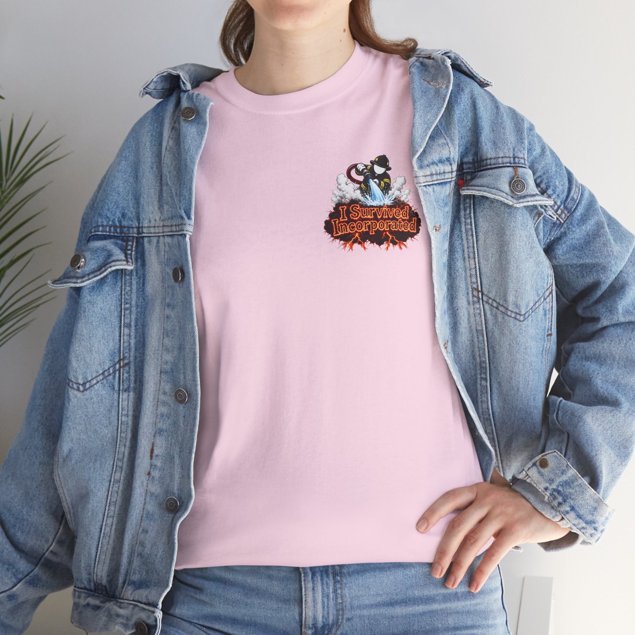 I Survived 2020 — "Please Stand By" Test Pattern Tee Wildfire Signal Edition Summer Premiere Unisex Heavy Cotton Tee