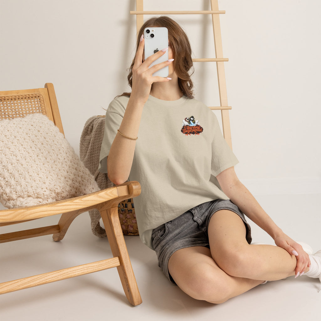 I Survived 2020 — "Please Stand By" Test Pattern Tee Wildfire Signal Edition Summer Premiere Unisex Heavy Cotton Tee