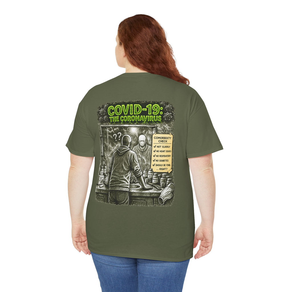 I Survived 2020 — PANDEMIC S1:E1: Director's Cut "COVID-19: The Coronavirus" Unisex Heavy Cotton Tee