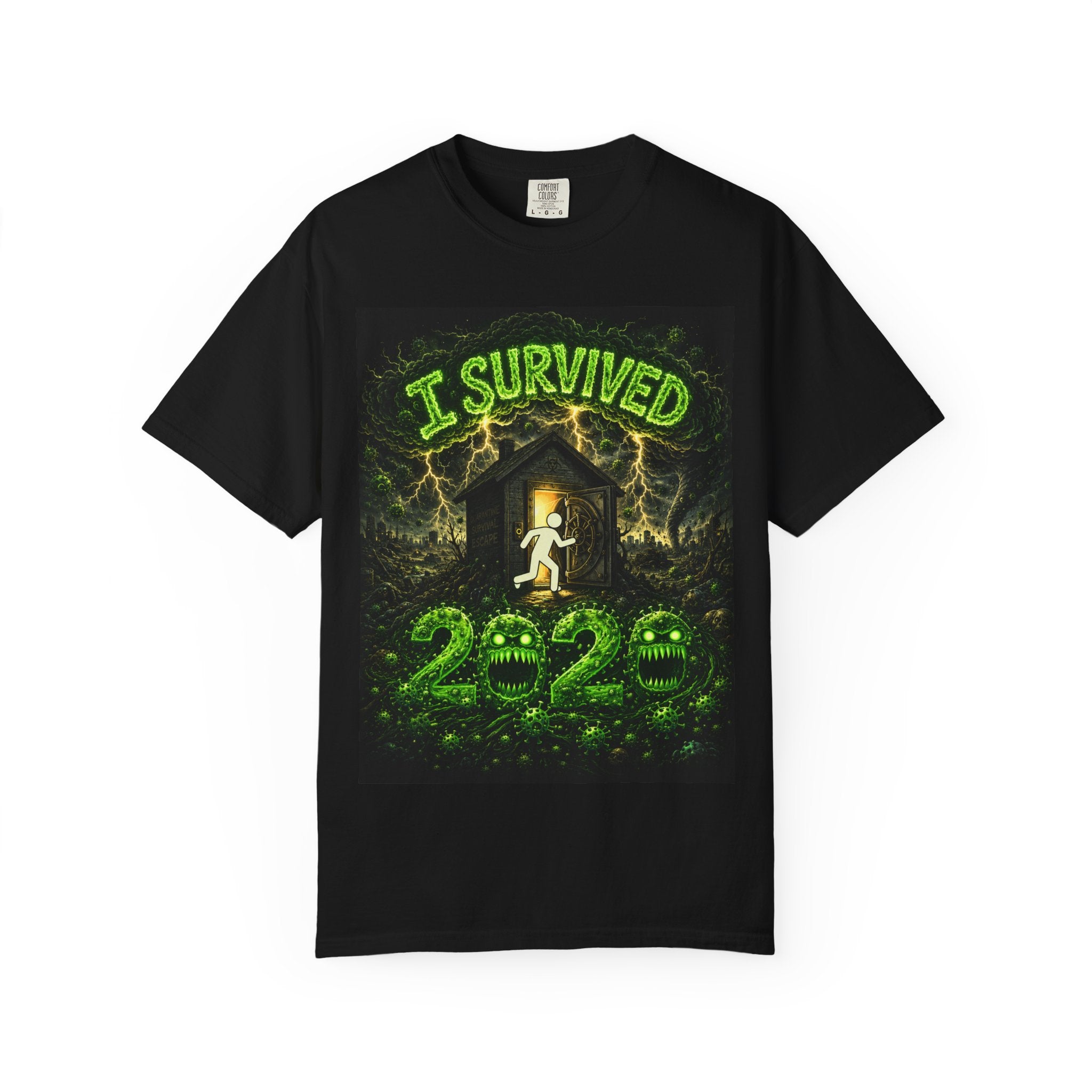 I Survived 2020 — S1:E5 "Delivery Doomsday" | Pandemic Edition Unisex Garment-Dyed T-shirt