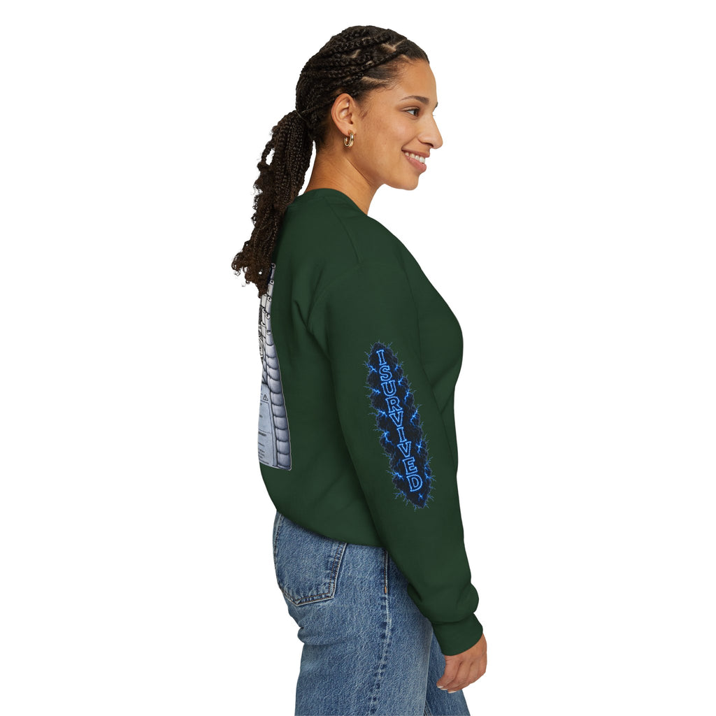 I Survived 2020 —  LOCKDOWN S3:E1: Director's Cut Special Edition "Quarantine" Unisex Heavy Blend™ Crewneck Sweatshirt