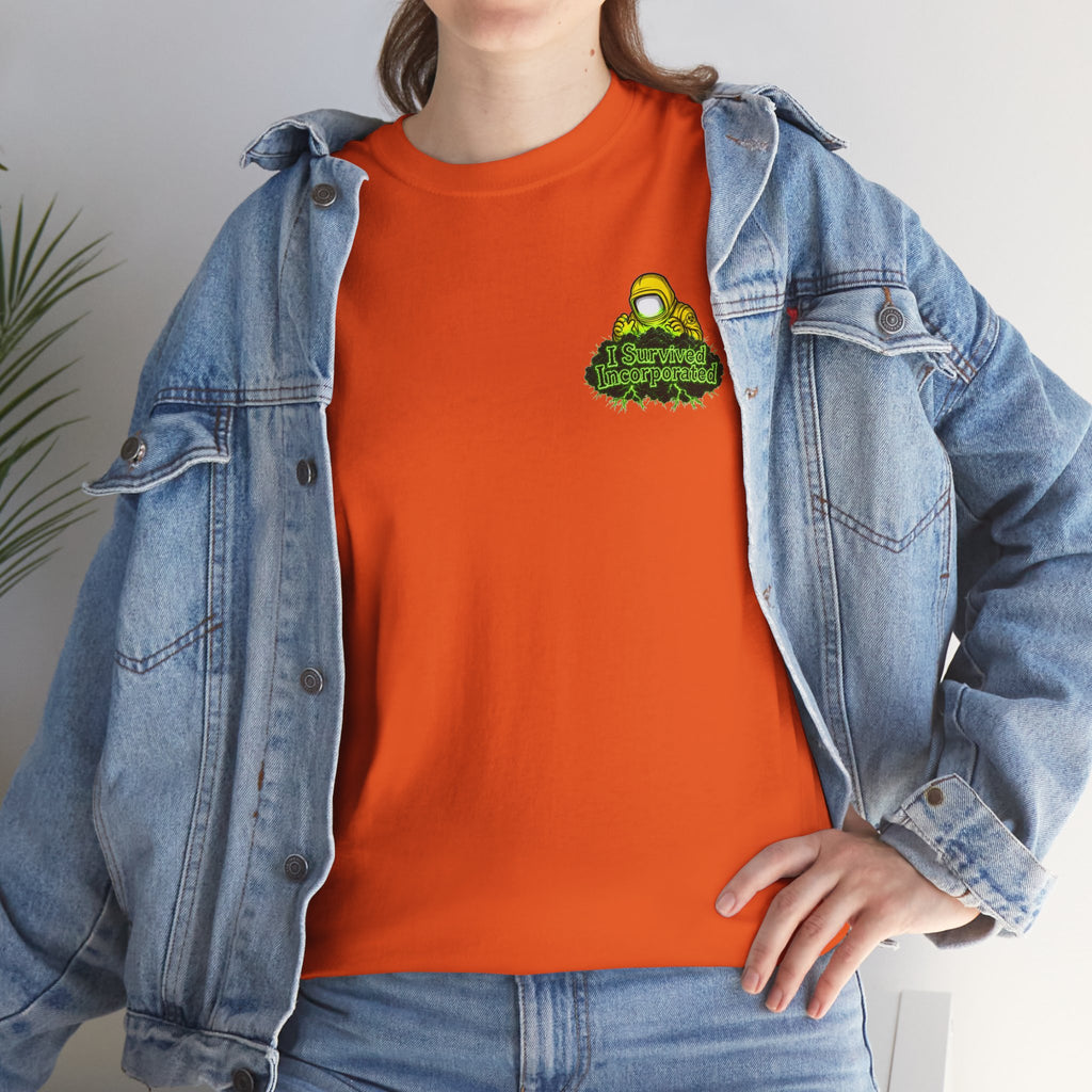 I Survived 2020 — "Please Stand By" Test Pattern Toxic Signal Tee Summer Premiere Unisex Heavy Cotton Tee