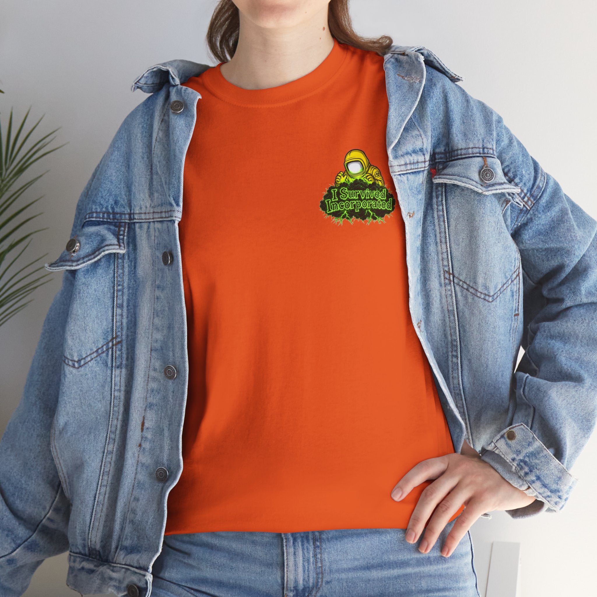 I Survived 2020 — "Please Stand By" Test Pattern Toxic Signal Tee Summer Premiere Unisex Heavy Cotton Tee