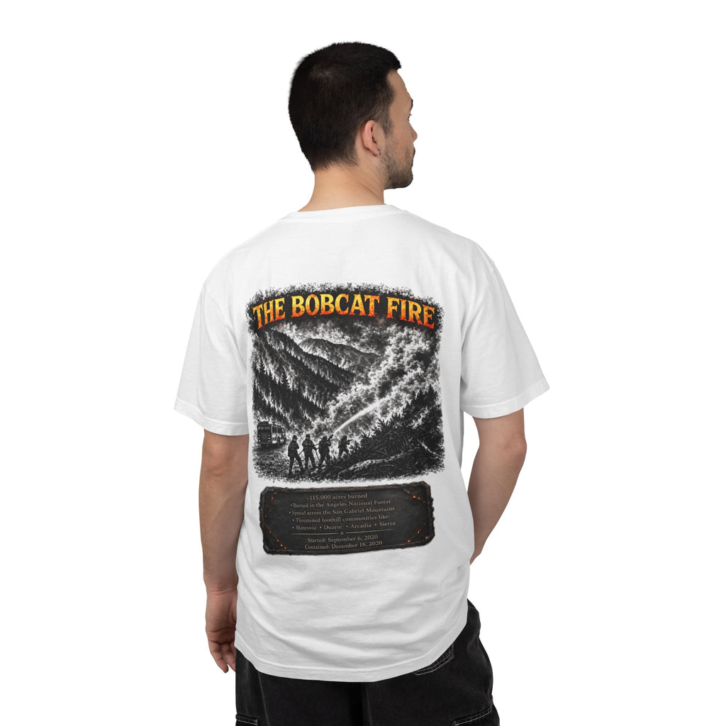 I Survived 2020 — Director's Cut S2:E2 "The Bobcat Fire" | Wildfire Edition Memorial Unisex Garment-Dyed T-shirt