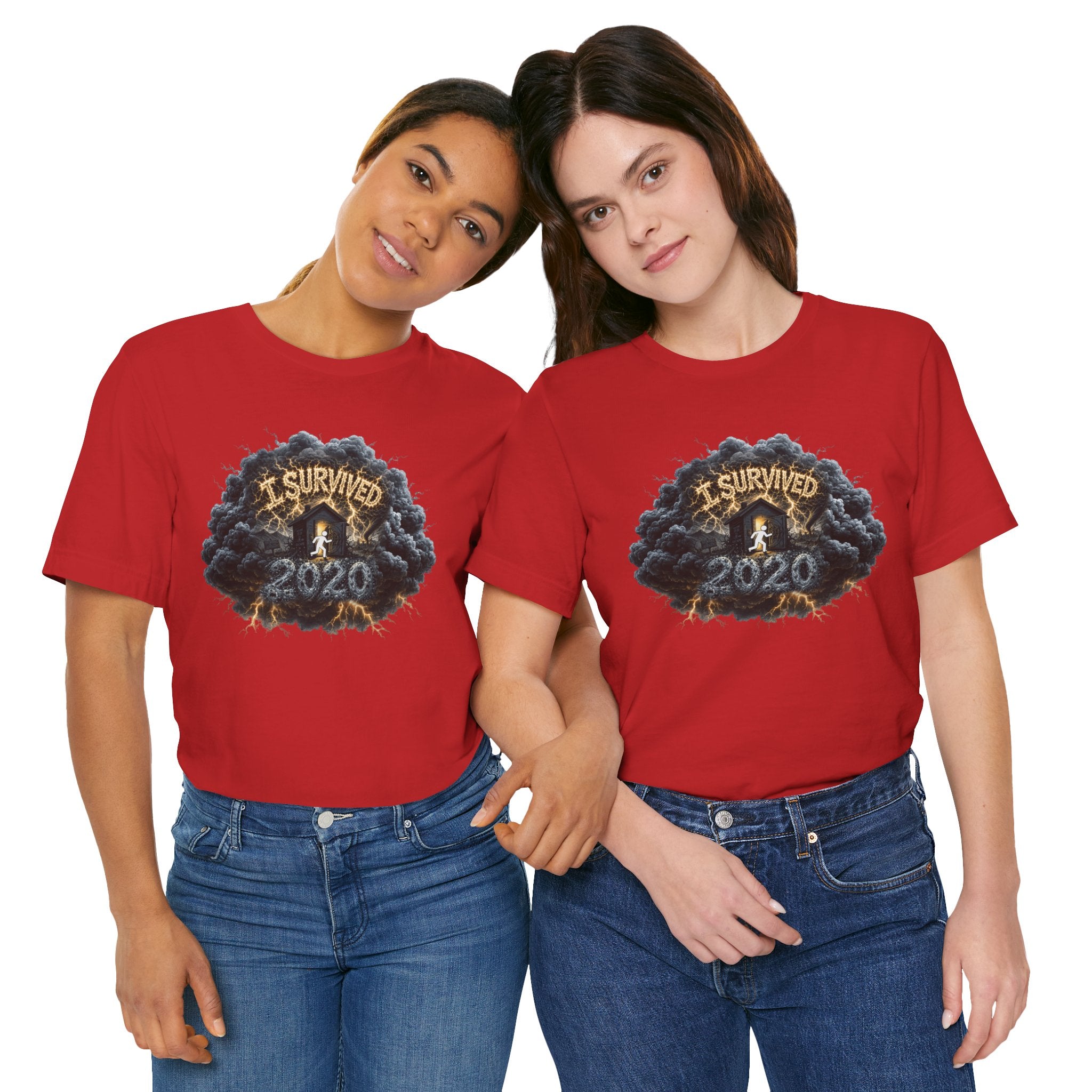 I Survived 2020 — Director's Cut Original Design Teaser Tee | Season 1 Premiere Drop Unisex Jersey Short Sleeve Tee