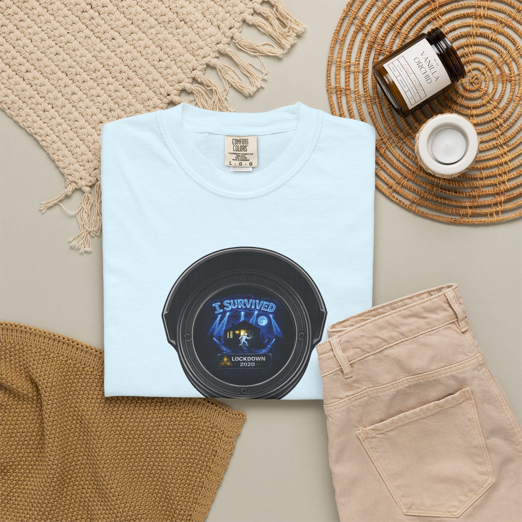 I Survived 2020 —  LOCKDOWN S3:E2: Director's Cut "Dating Under Lockdown" Unisex Garment-Dyed T-shirt