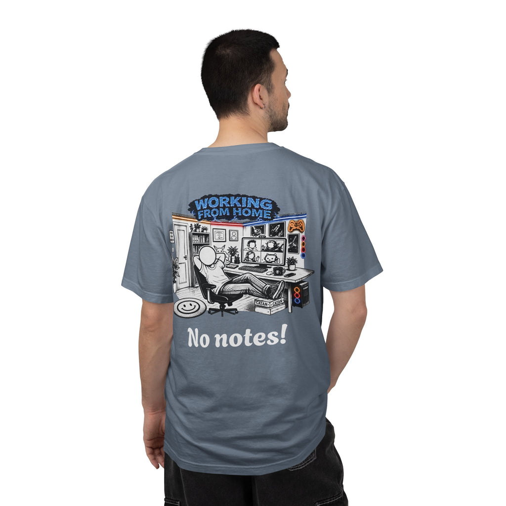 I Survived 2020 — LOCKDOWN S3:E4: "Working From Home" Unisex Garment-Dyed T-shirt