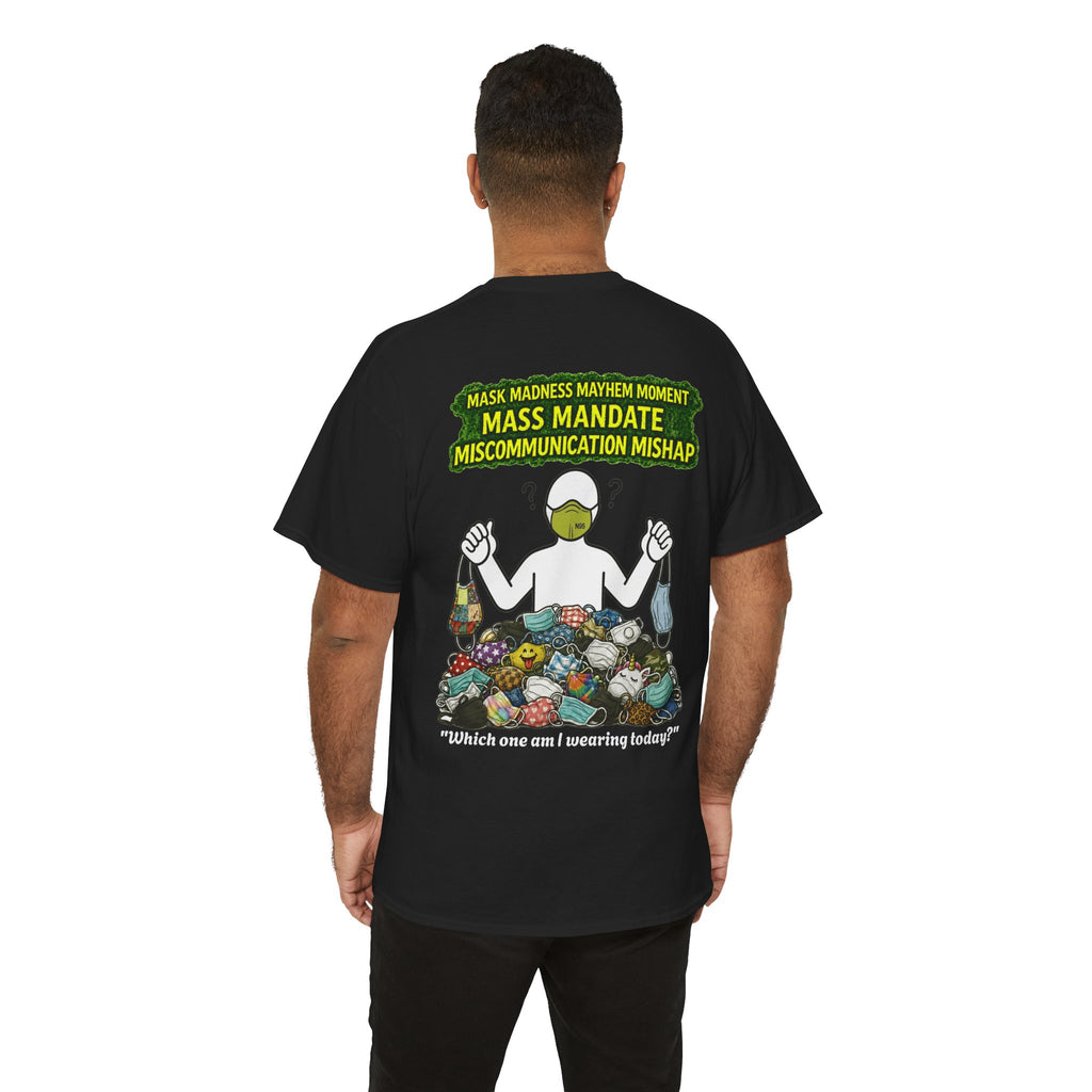 Sobreviví al 2020 — T1:E4 "Caos en Mascarillas: Un Momento de Locura" | Camiseta Unisex de Algodón Grueso Edición Pandemia (EDICIÓN ESPECIAL)