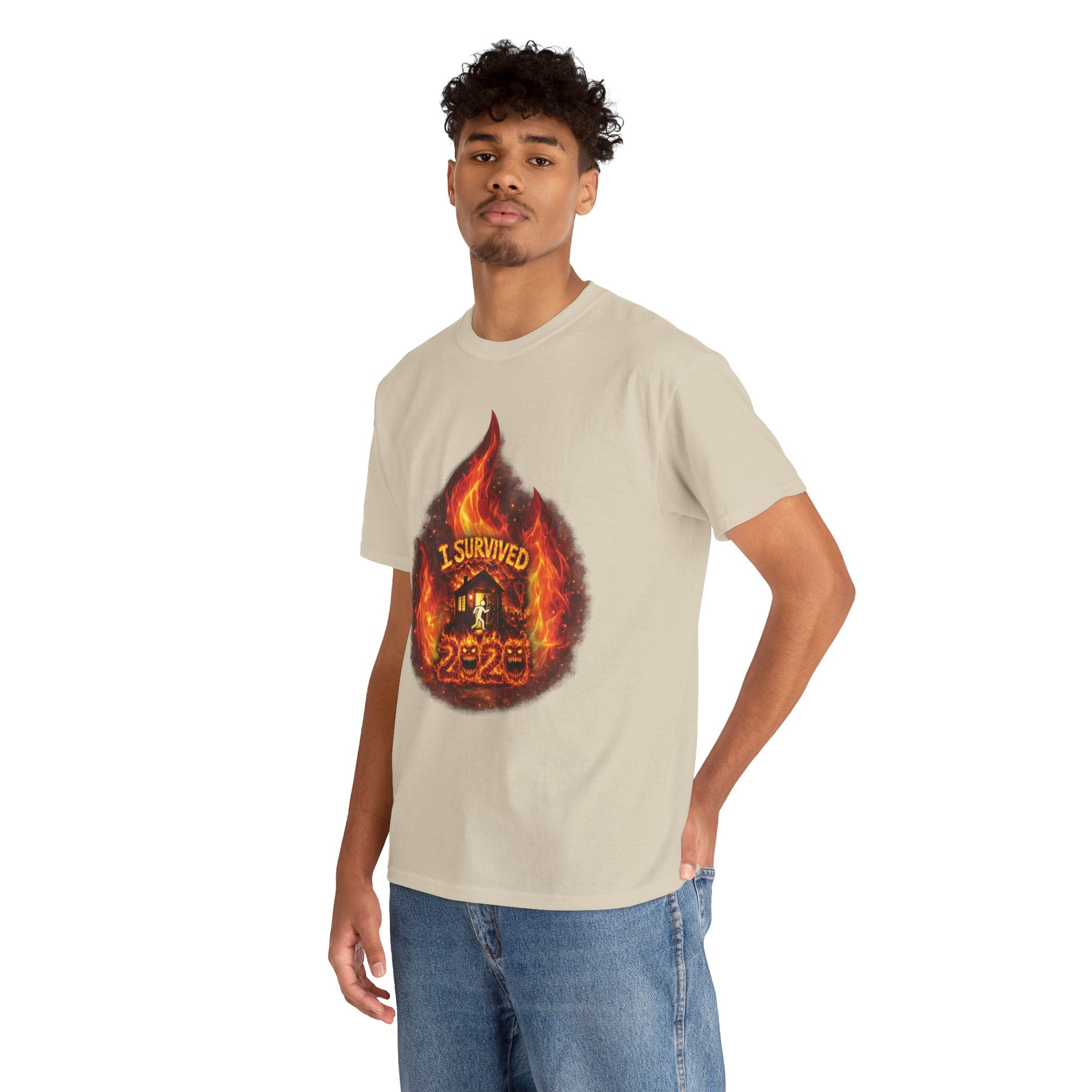 I Survived 2020 — Director's Cut S2:E2 "The Bobcat Fire" | Wildfire Edition Memorial Unisex Heavy Cotton Tee