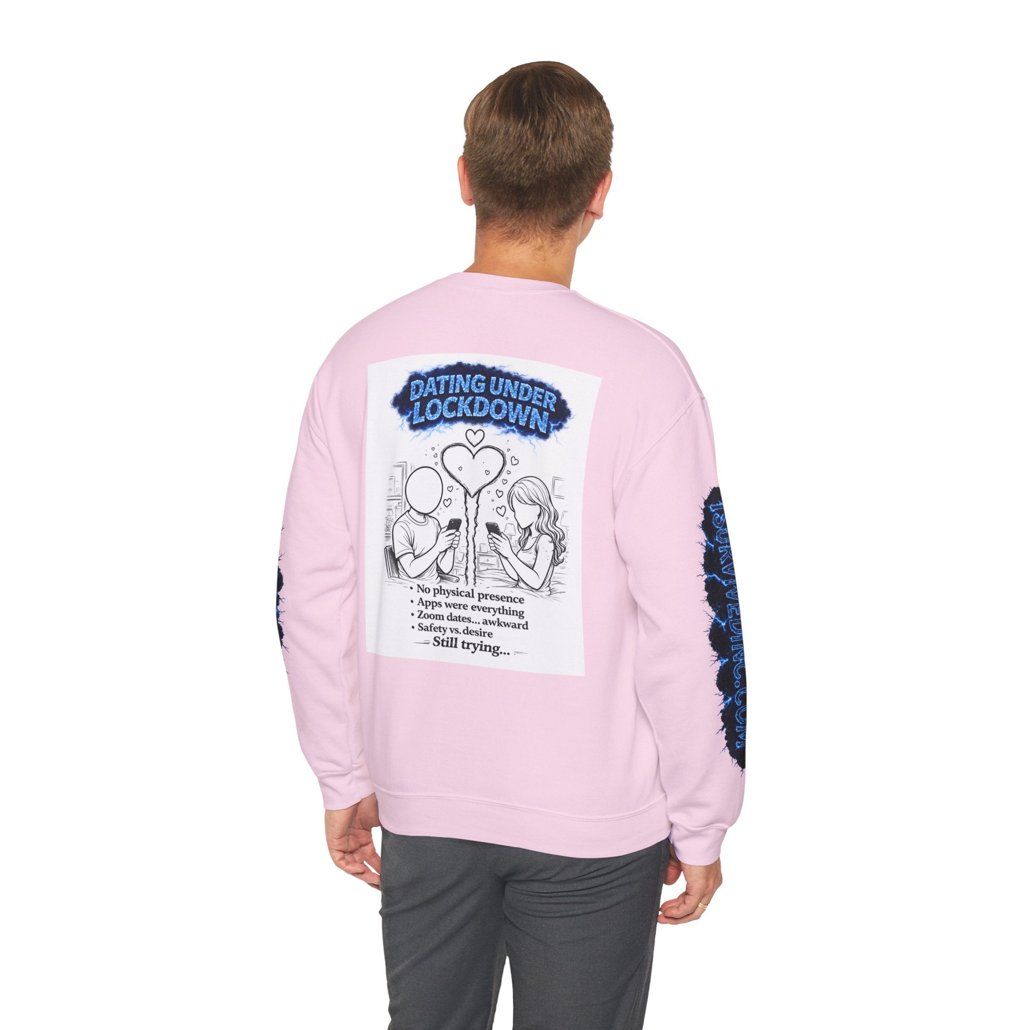 I Survived 2020 — S3:E2 "Dating Under Lockdown" | Lockdown Edition Documentary Unisex Heavy Blend™ Crewneck Sweatshirt