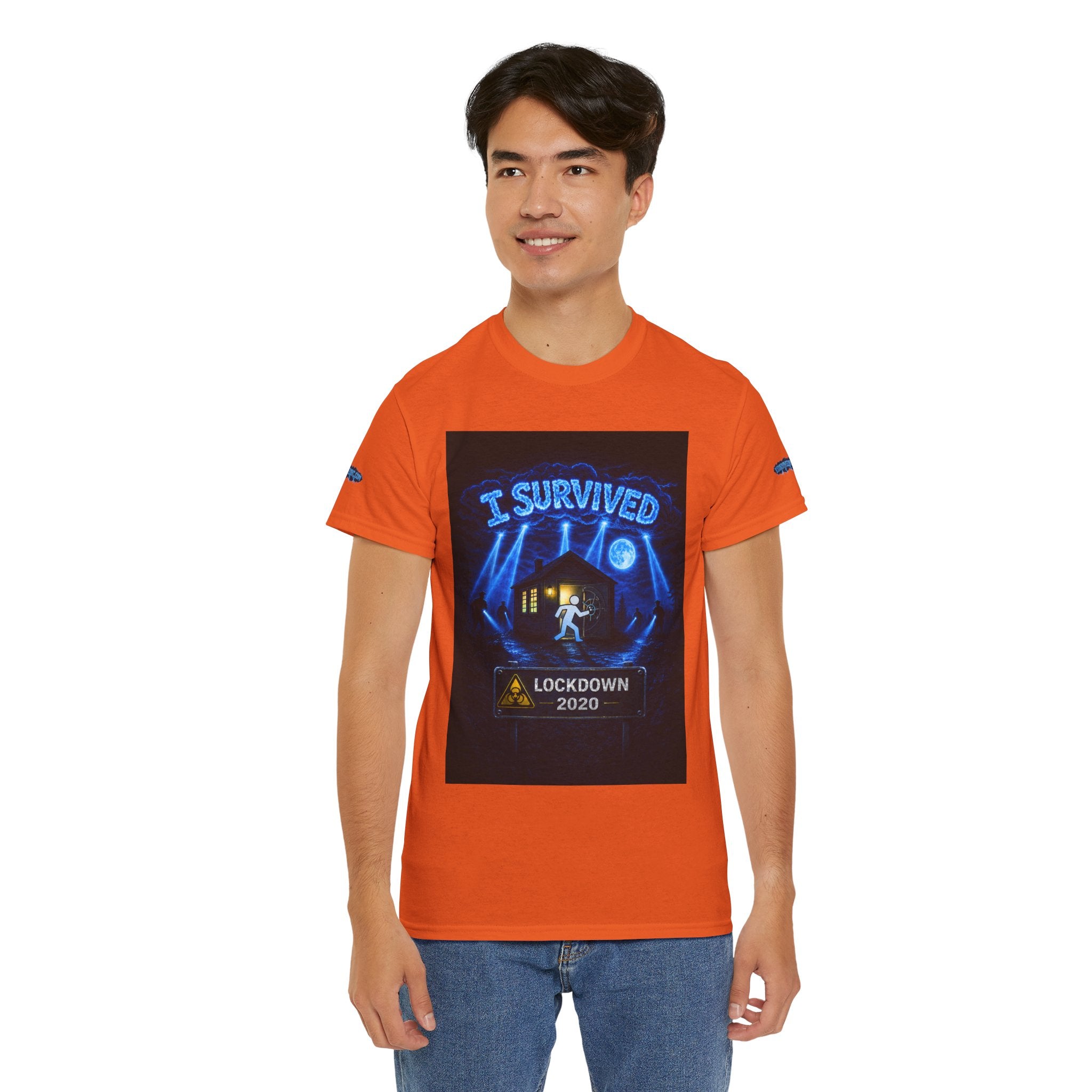 I Survived 2020 — S3:E3 "Remote Schooling" | Lockdown Edition Documentary Unisex Heavy Cotton Tee (SPECIAL EDITION)