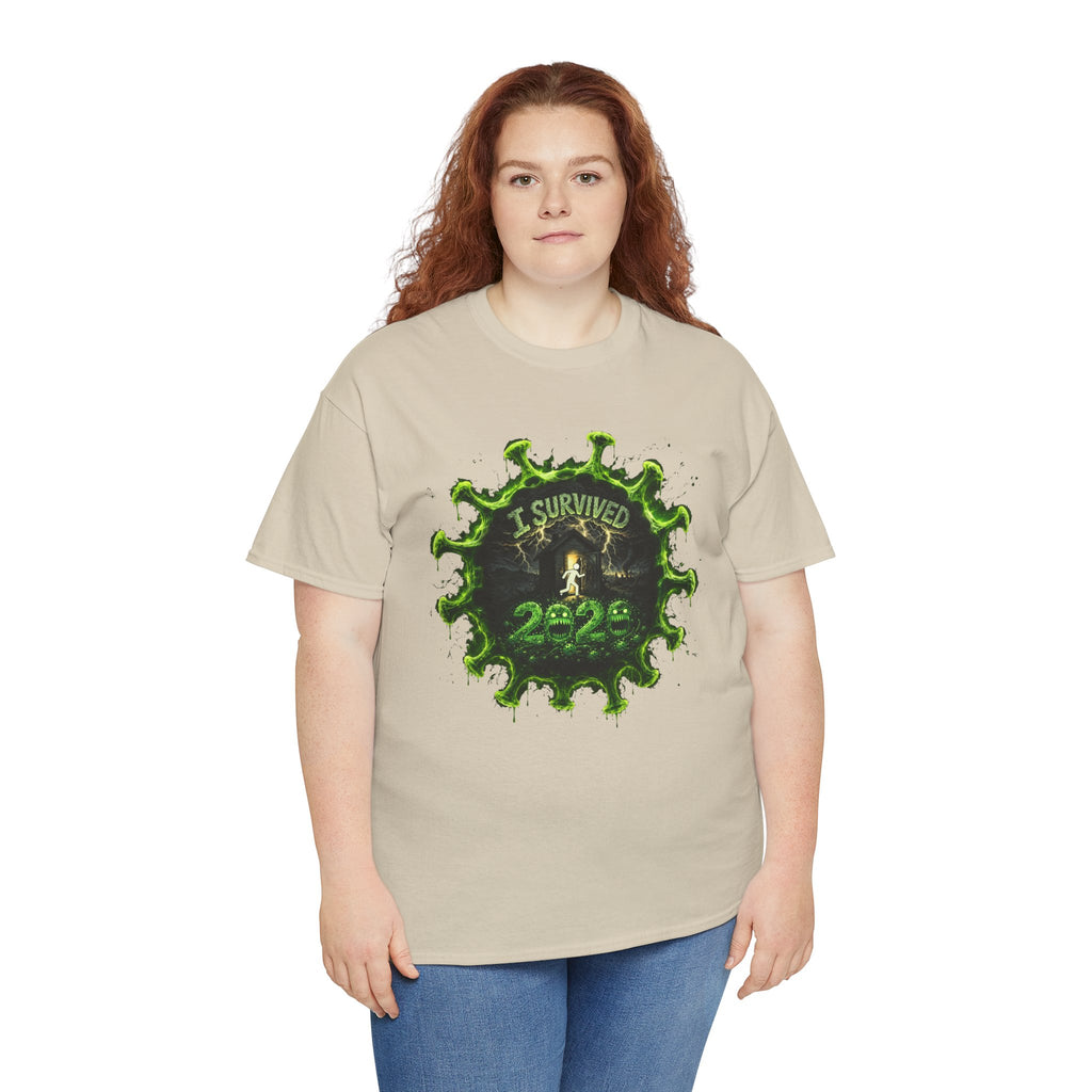 I Survived 2020 — Director's Cut S1:E3 "The Jab!" | Pandemic Edition Unisex Heavy Cotton Tee