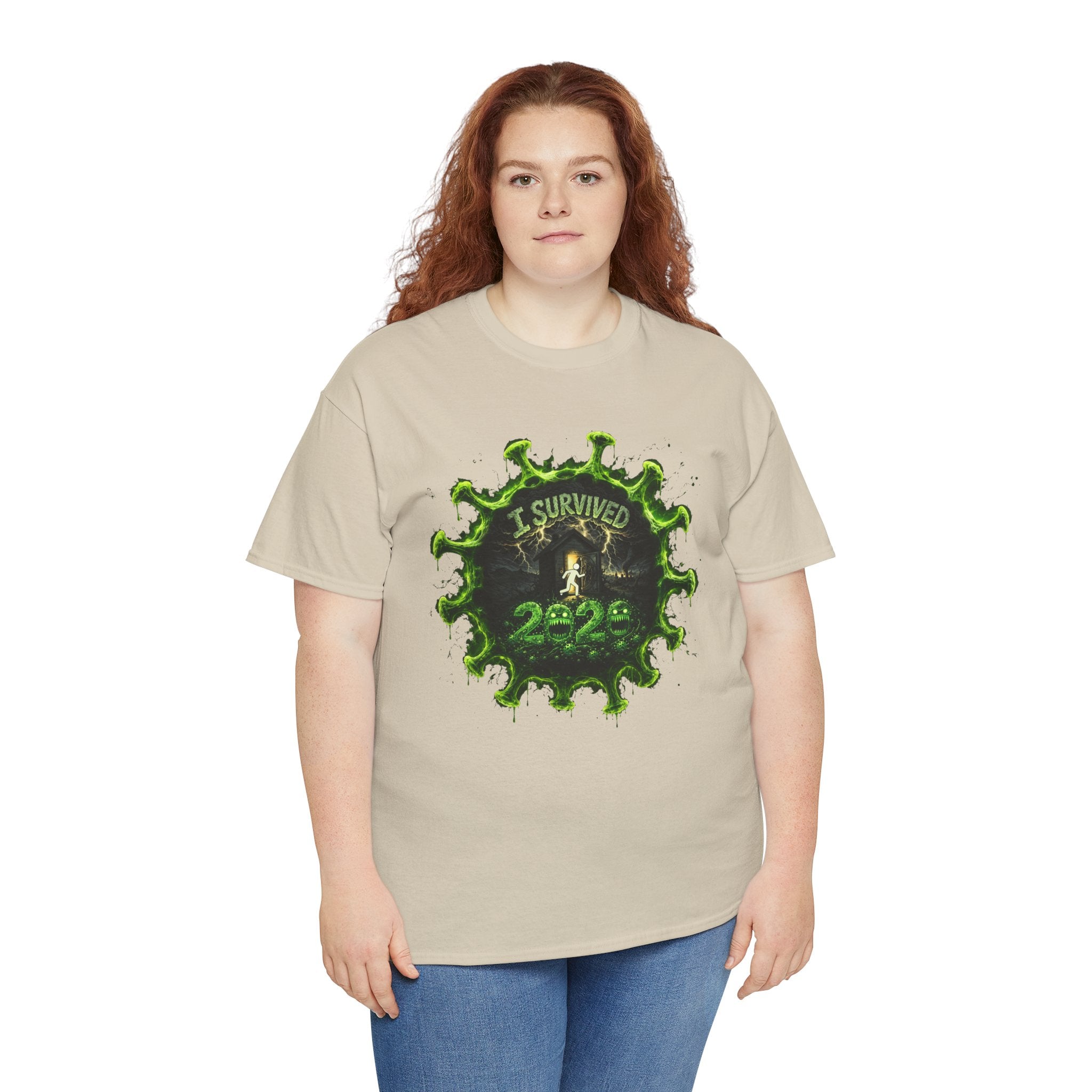 I Survived 2020 — Director's Cut S1:E3 "The Jab!" | Pandemic Edition Unisex Heavy Cotton Tee