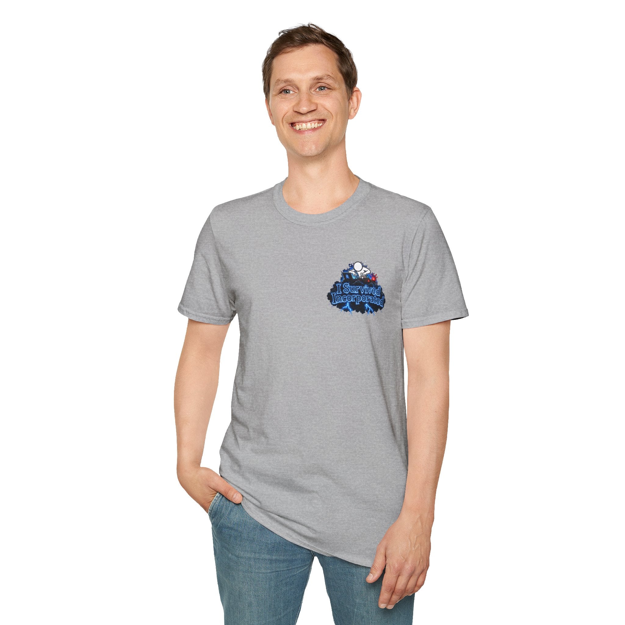 I Survived 2020 — "Please Stand By" Test Pattern Tee Lockdown Edition Summer Exclusive Unisex Softstyle T-Shirt