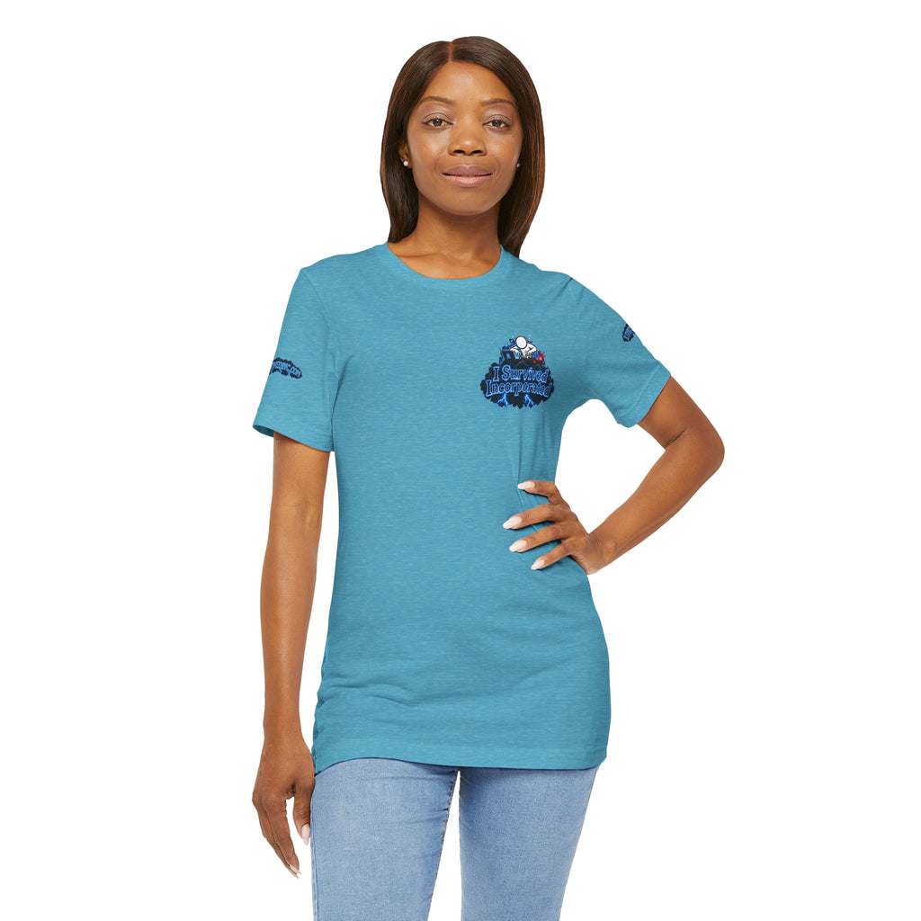 I Survived 2020 — "Please Stand By" Test Pattern Tee Lockdown Special Edition Summer Exclusive Unisex Jersey Short Sleeve Tee