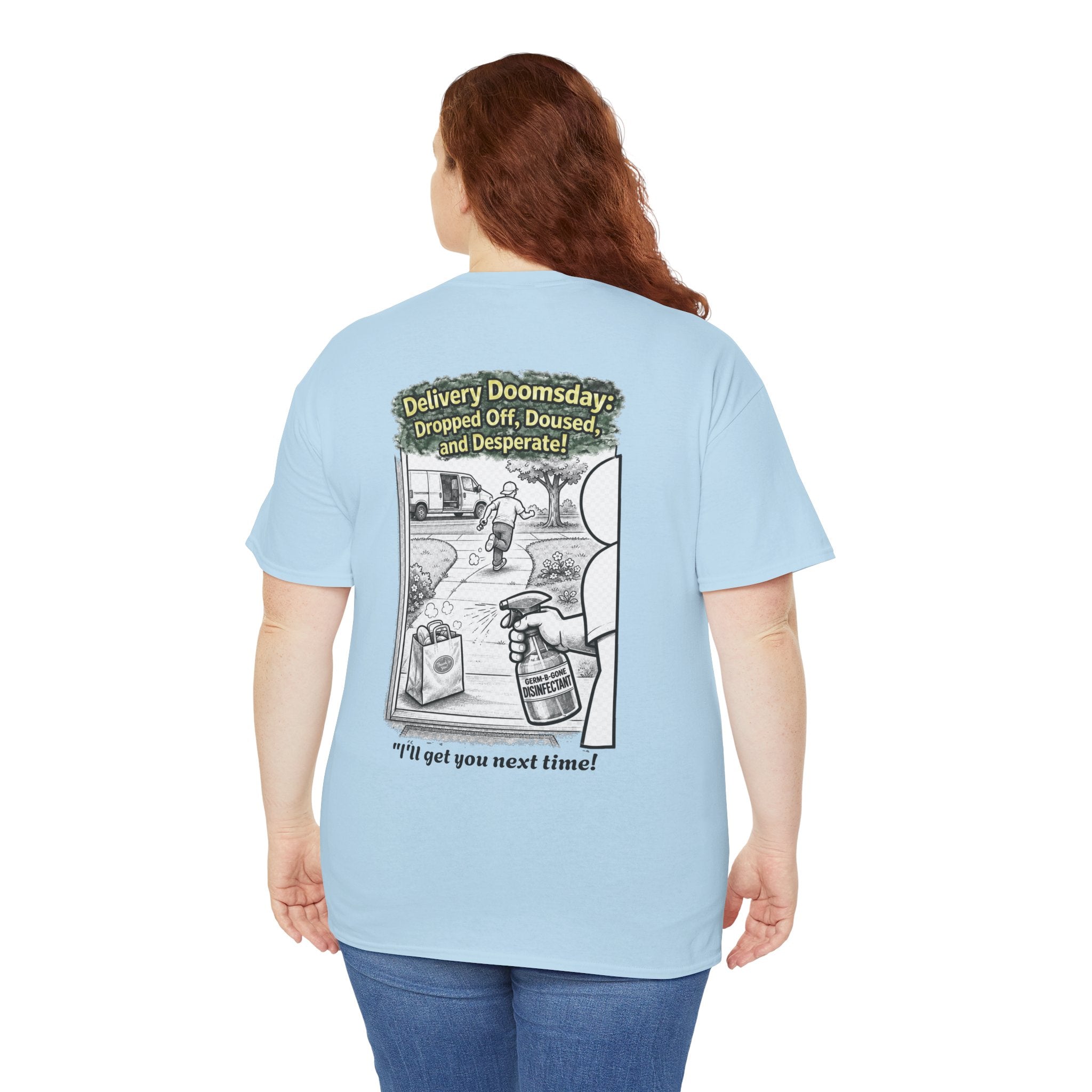 I Survived 2020 — Director's Cut S1:E5 "Delivery Doomsday" | Pandemic Edition Unisex Heavy Cotton Tee
