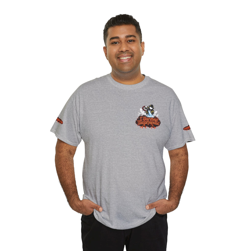 I Survived 2020 — "Please Stand By" Test Pattern Tee Wildfire Signal Special Edition Summer Premiere Unisex Heavy Cotton Tee