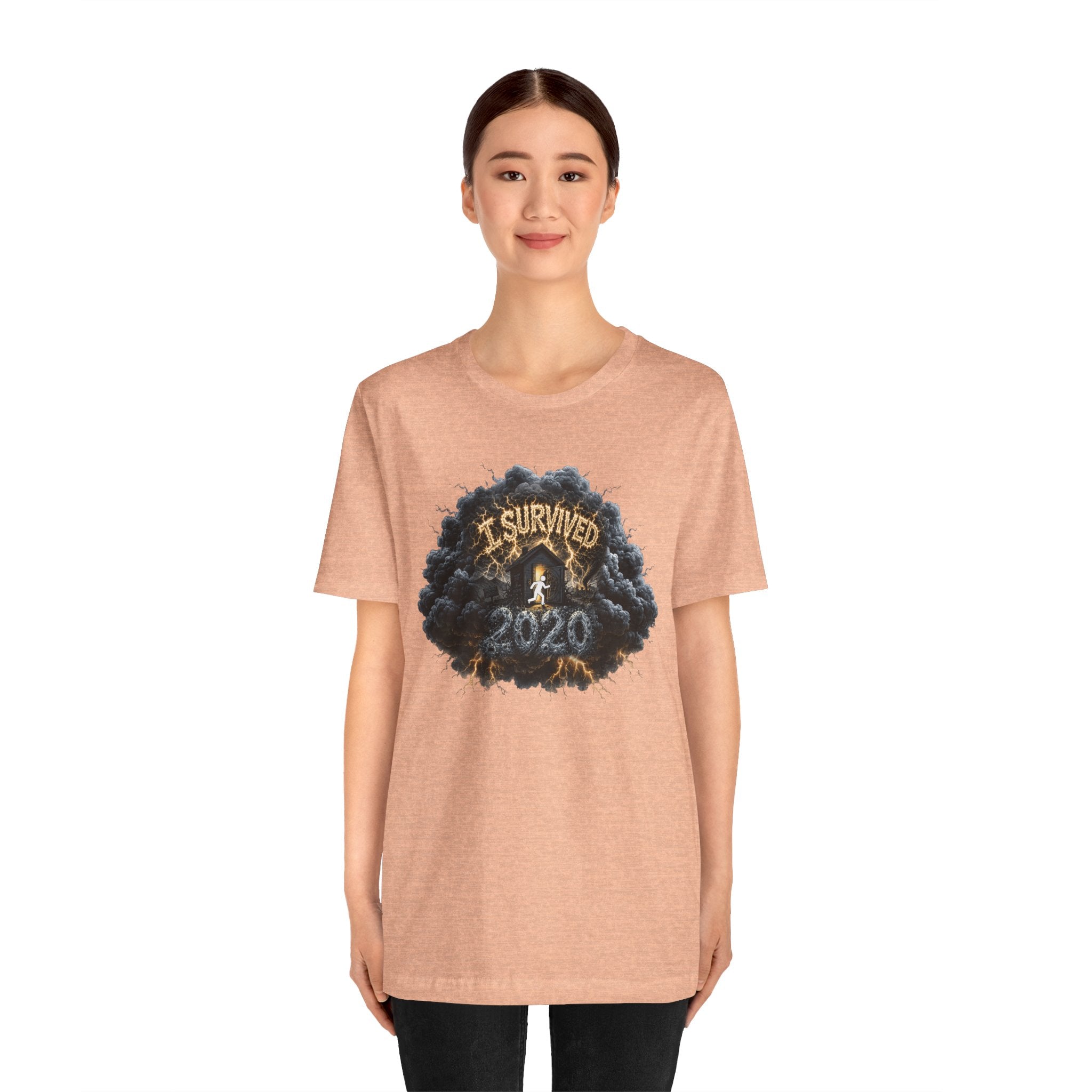 I Survived 2020 — Director's Cut Original Design Teaser Tee | Season 1 Premiere Drop Unisex Jersey Short Sleeve Tee