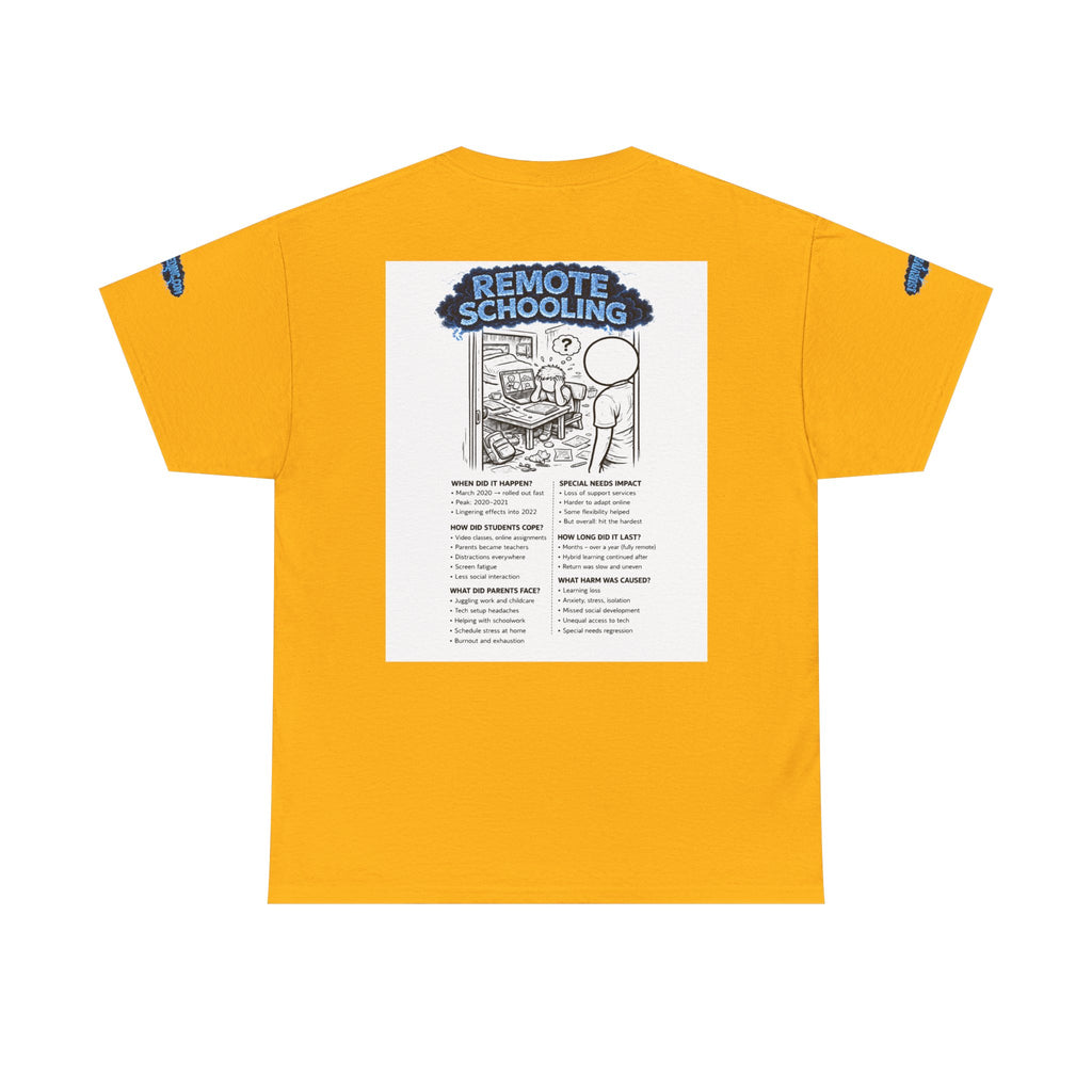 I Survived 2020 — Director's Cut S3:E3 "Remote Schooling" | Lockdown Edition Documentary Unisex Heavy Cotton Tee (SPECIAL EDITION)