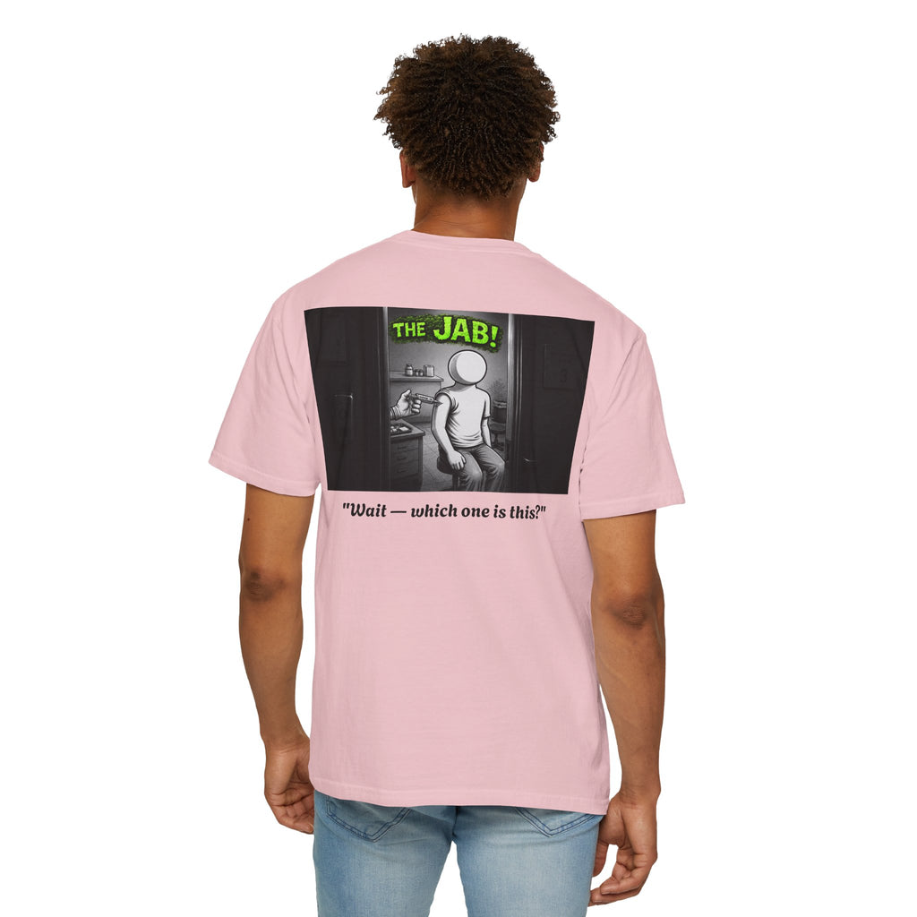I Survived 2020 — Director's Cut S1:E3 "The Jab!" | Pandemic Edition Unisex Garment-Dyed T-shirt
