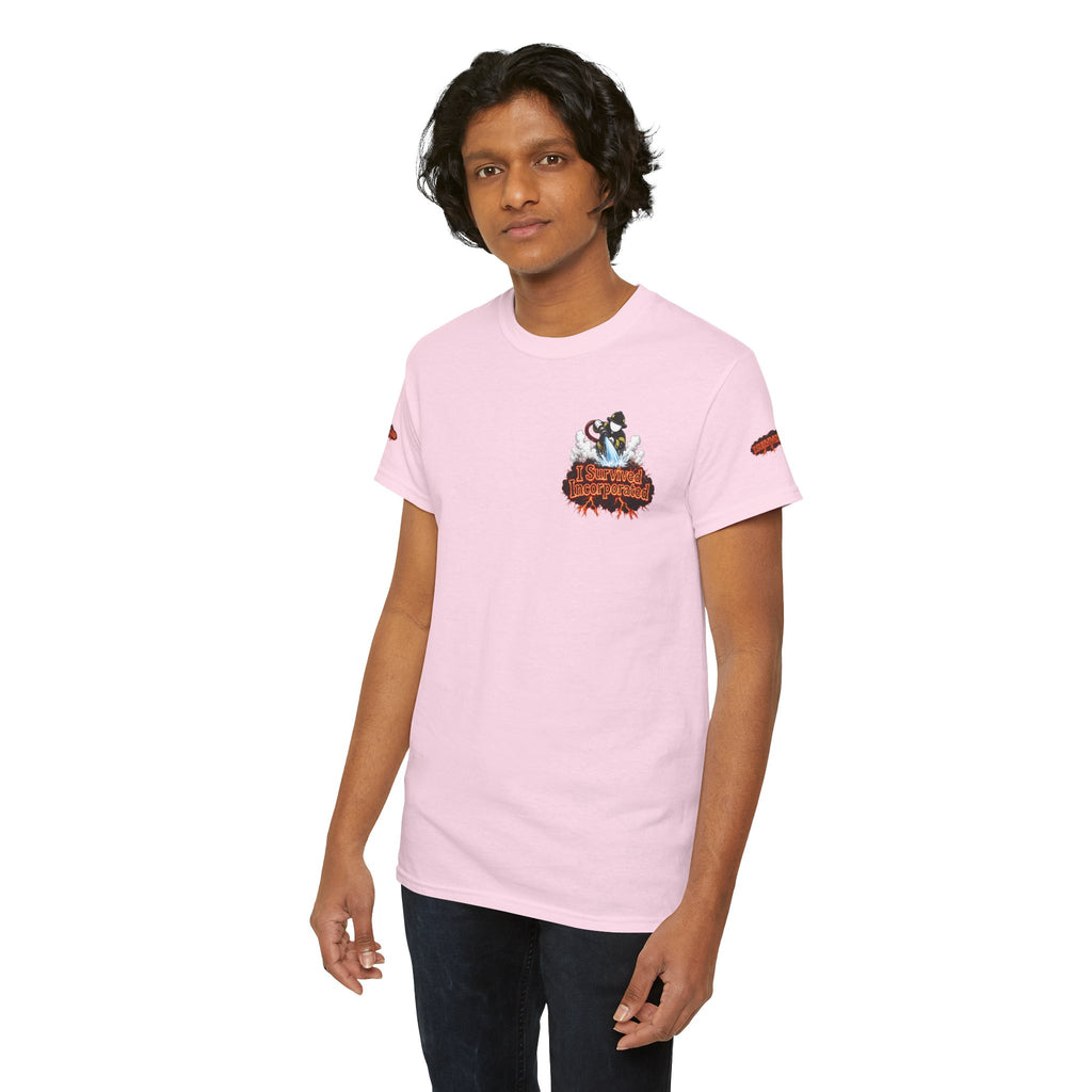 I Survived 2020 — "Please Stand By" Test Pattern Tee Wildfire Signal Special Edition Summer Premiere Unisex Heavy Cotton Tee